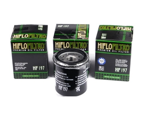 3er Pack Ölfilter HF197 für Aeon Hyosung GD MS PGO Polaris Phoenix