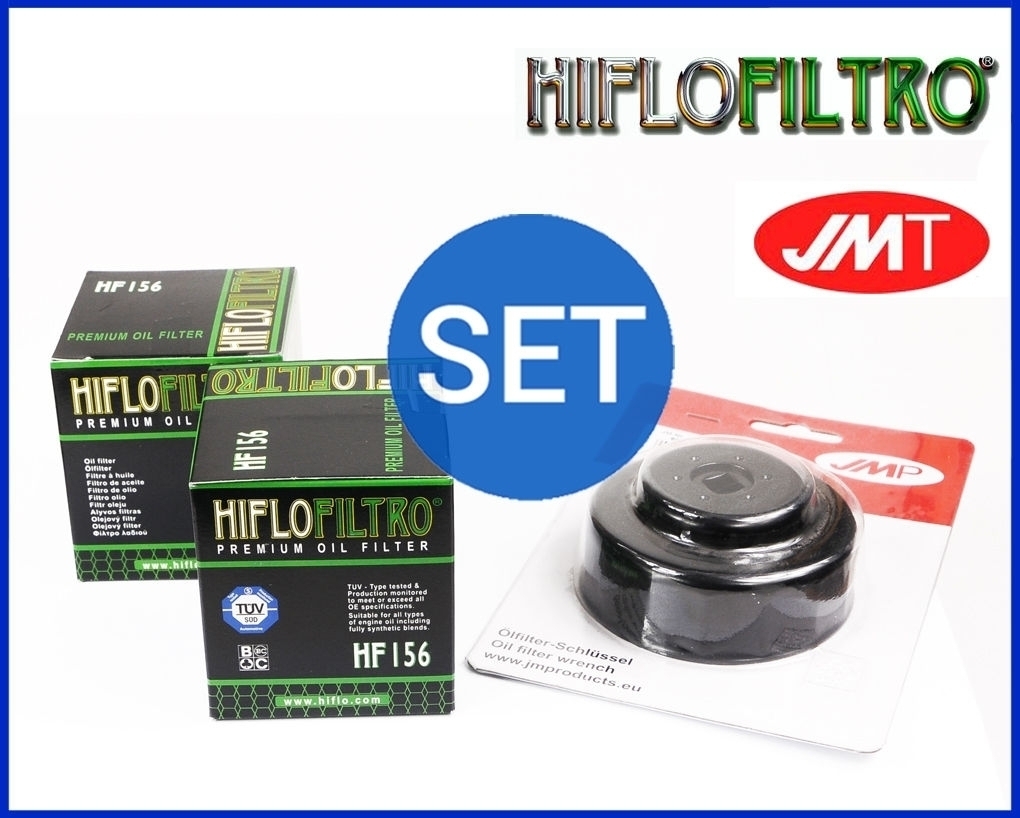 Satz Ölfilter HF156 für KTM Duke 620 640 Adventure LC4 640 EGS LC4-E 640 EXC 400 620 660 mit Ölfilterschlüssel