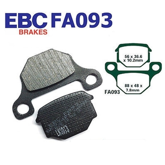 EBC Bremsbeläge FA093 für Pegasus Keeway Corona R Skipper Speed 25 50 125