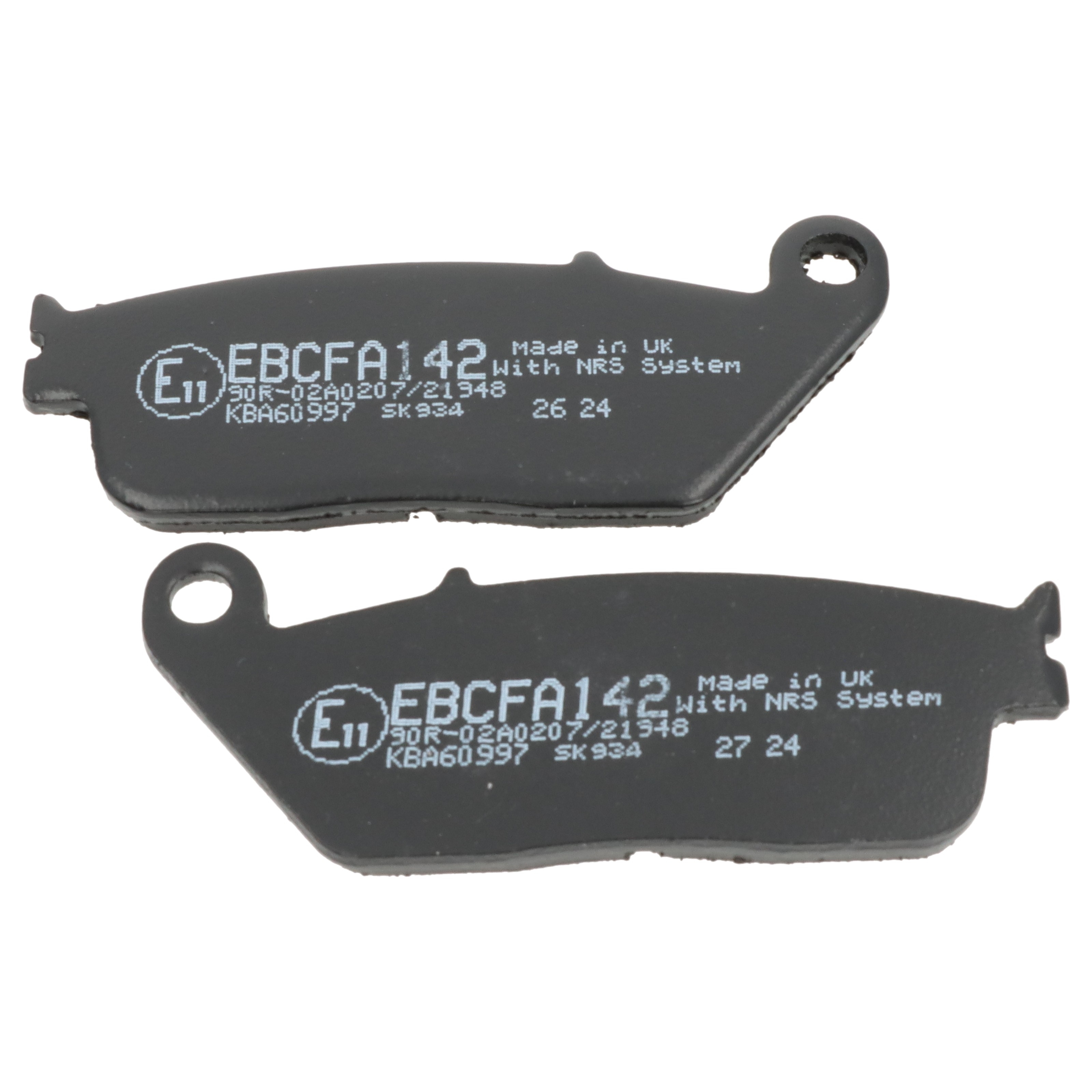 EBC FA142 Bremsbeläge vorne für Honda CB CBR NTV VF VFR Kawasaki Suzuki Triumph Yamaha