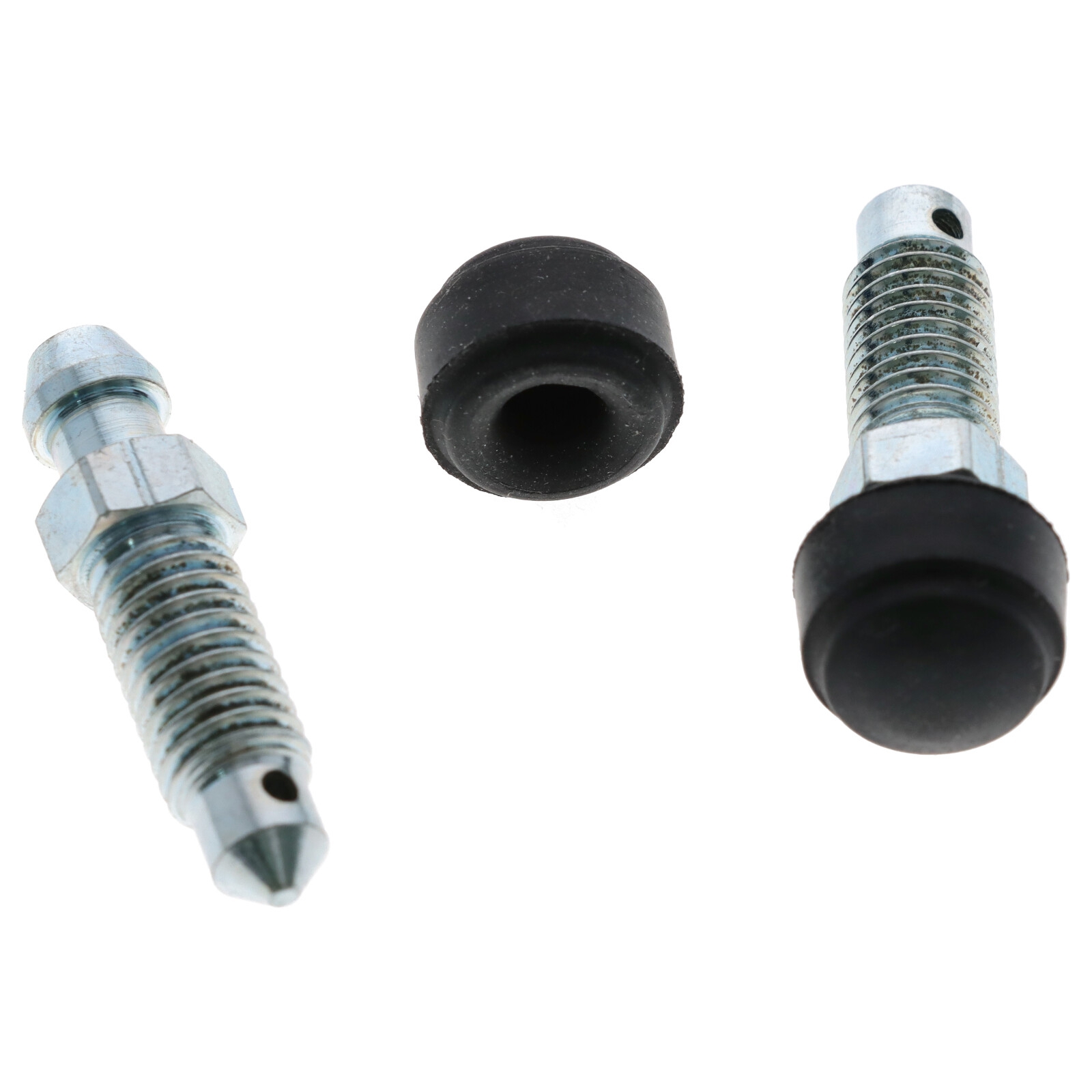 2x Quick Brake Bremssattel Entlüfterschrauben Entlüftungsventile M8x1.25x35.5 mit Kappen