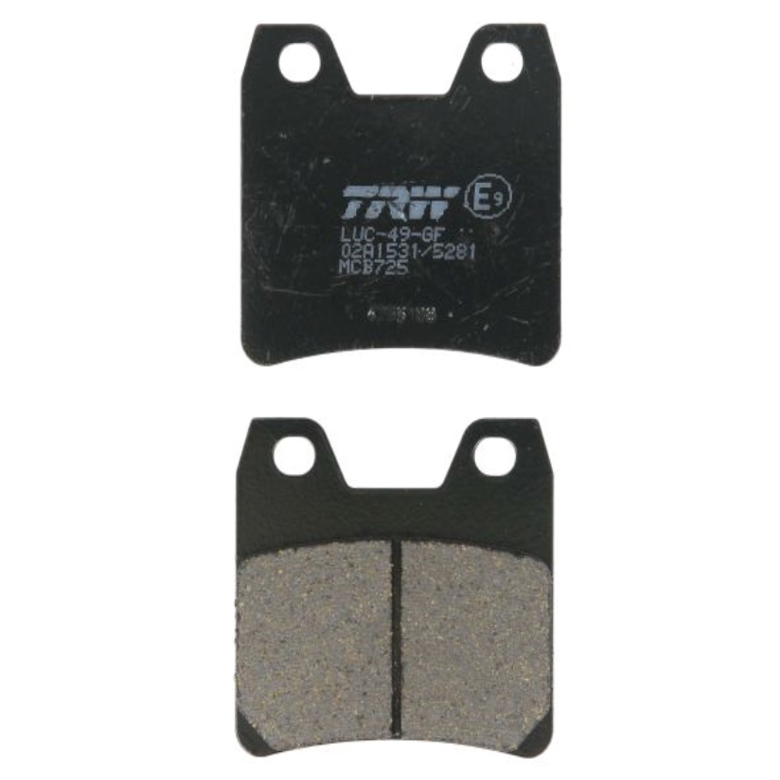 TRW MCB725 Bremsbeläge hinten für Yamaha XJR1300 2002-2016 FZS1000 Fazer 2001-2005