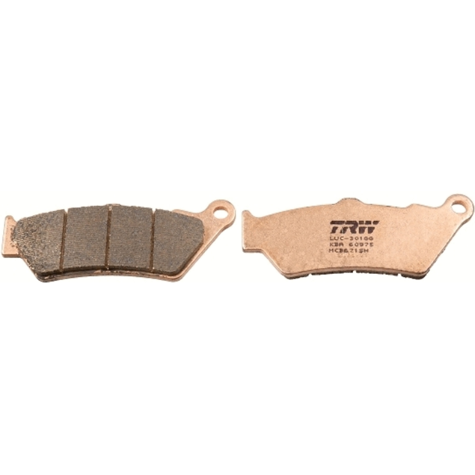 TRW MCB671SH Sintermetall Bremsbeläge hinten für BMW R1200 R1250 Ducati Diavel Moto Guzzi Triumph