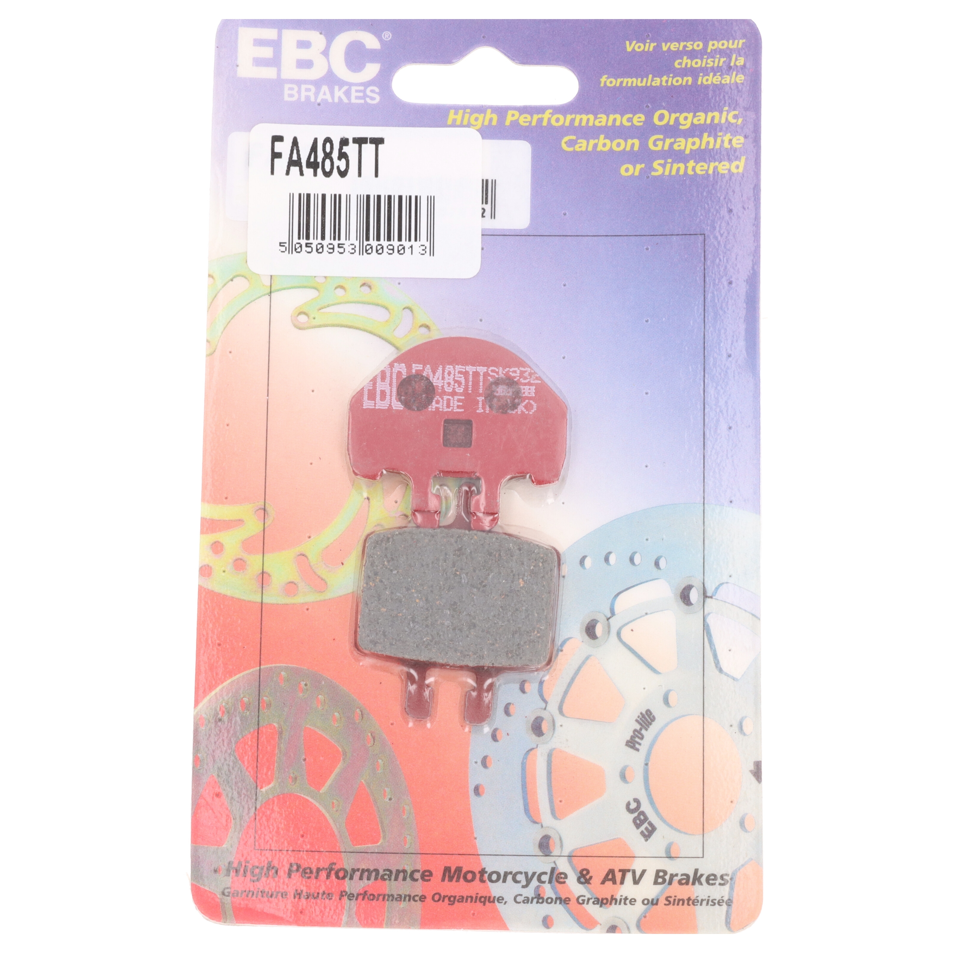 EBC Redstuff Carbon-Graphit Bremsbeläge FA485TT