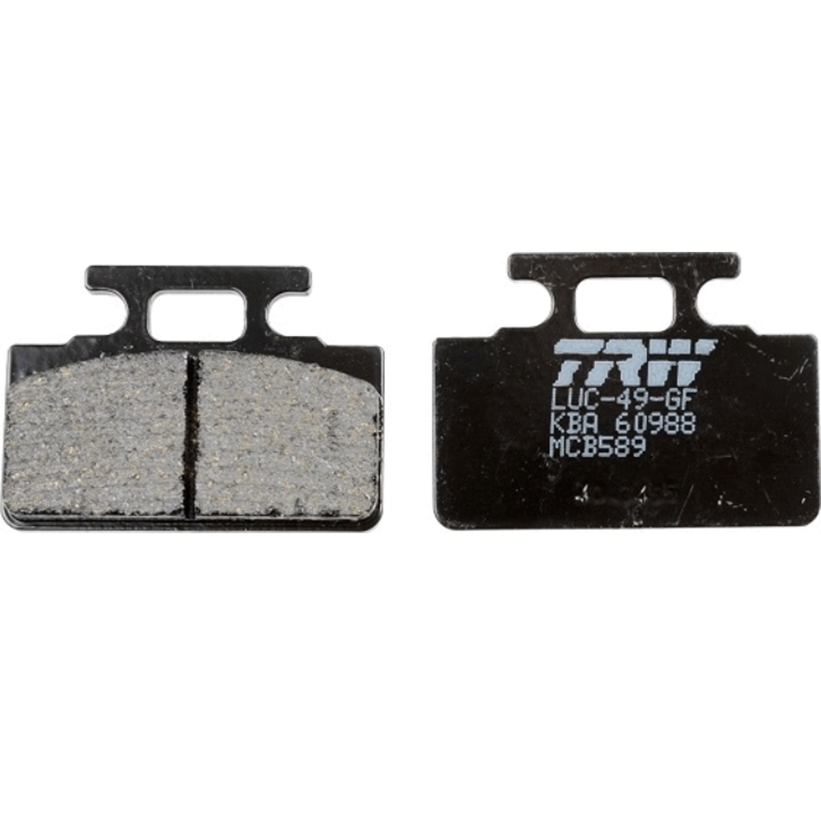 TRW MCB589 Bremsbeläge vorne für SYM Mio 50 100 DD 25 50 Pure 50 Tonik 50 110
