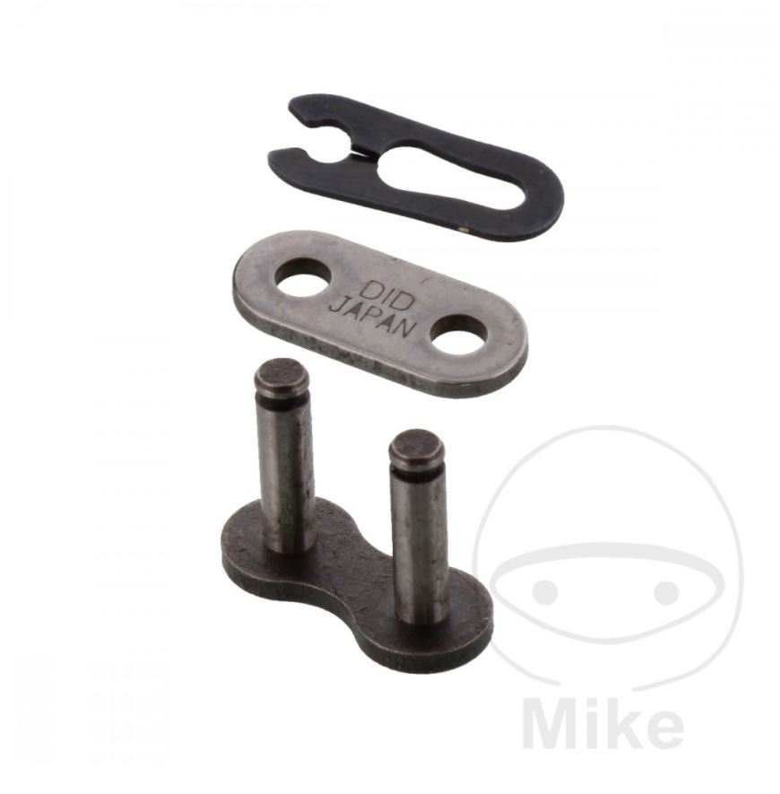DID NZ3 Motorrad Standard-Kette offen mit Clipschloss 420 Teilung 130 Glieder