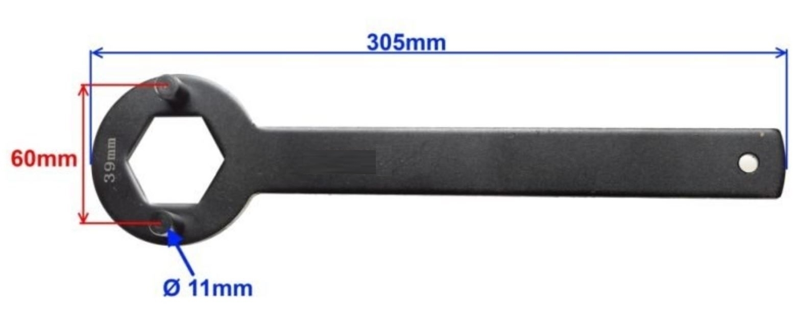 Blockierwerkzeug 39mm für Yamaha - Minarelli Peugeot Kymco Malaguti  50ccm 2T