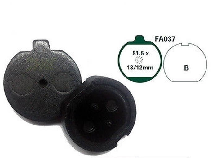 EBC Bremsbeläge FA037 für Kawasaki Z 650 C KZ650C Z 750 B KZ750B