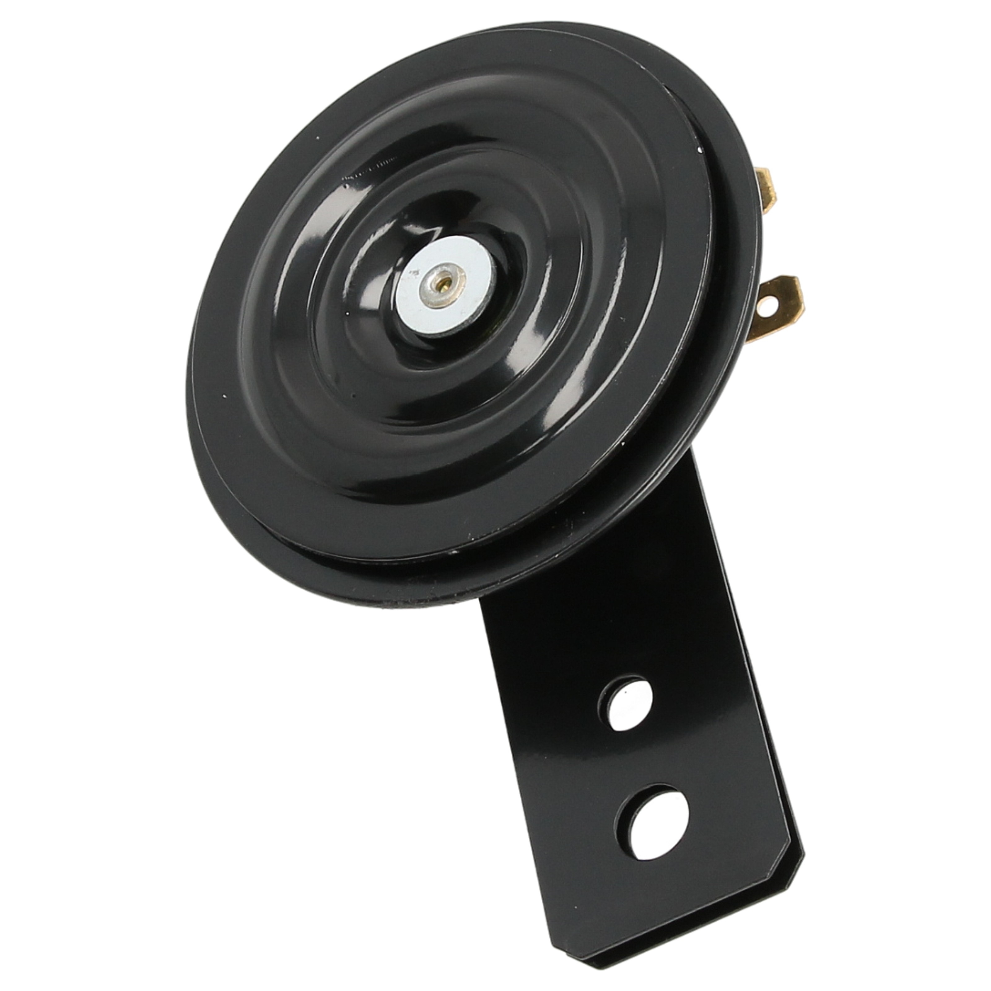 Motorrad Hupe schwarz, 12 Volt, 70 mm