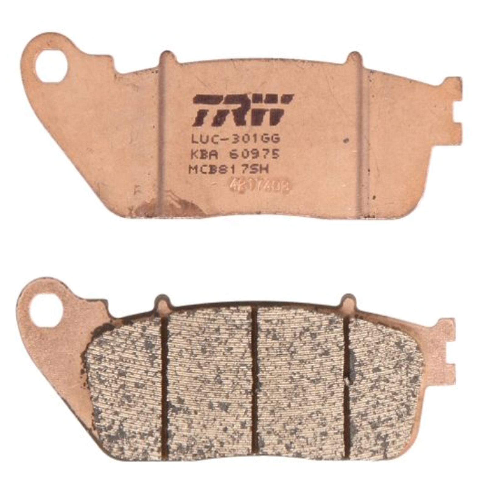 TRW MCB817SH Sintermetall Bremsbeläge hinten für Honda CB1000 R RA VFR800 VFR1200