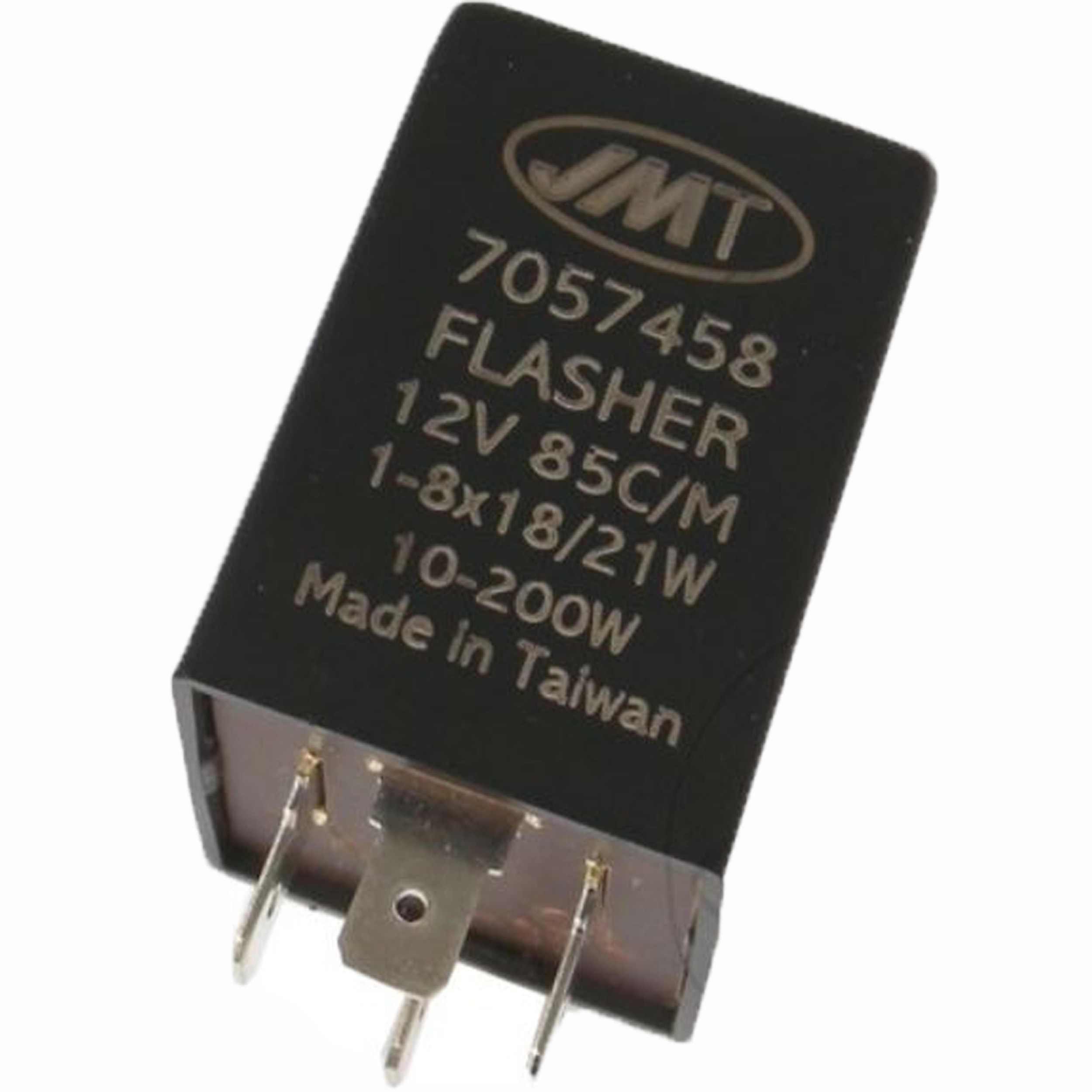 JMP BD08-U0018 Blinkrelais Universal Blinkgeber 12 Volt 4-polig elektronisch für Motorrad Roller