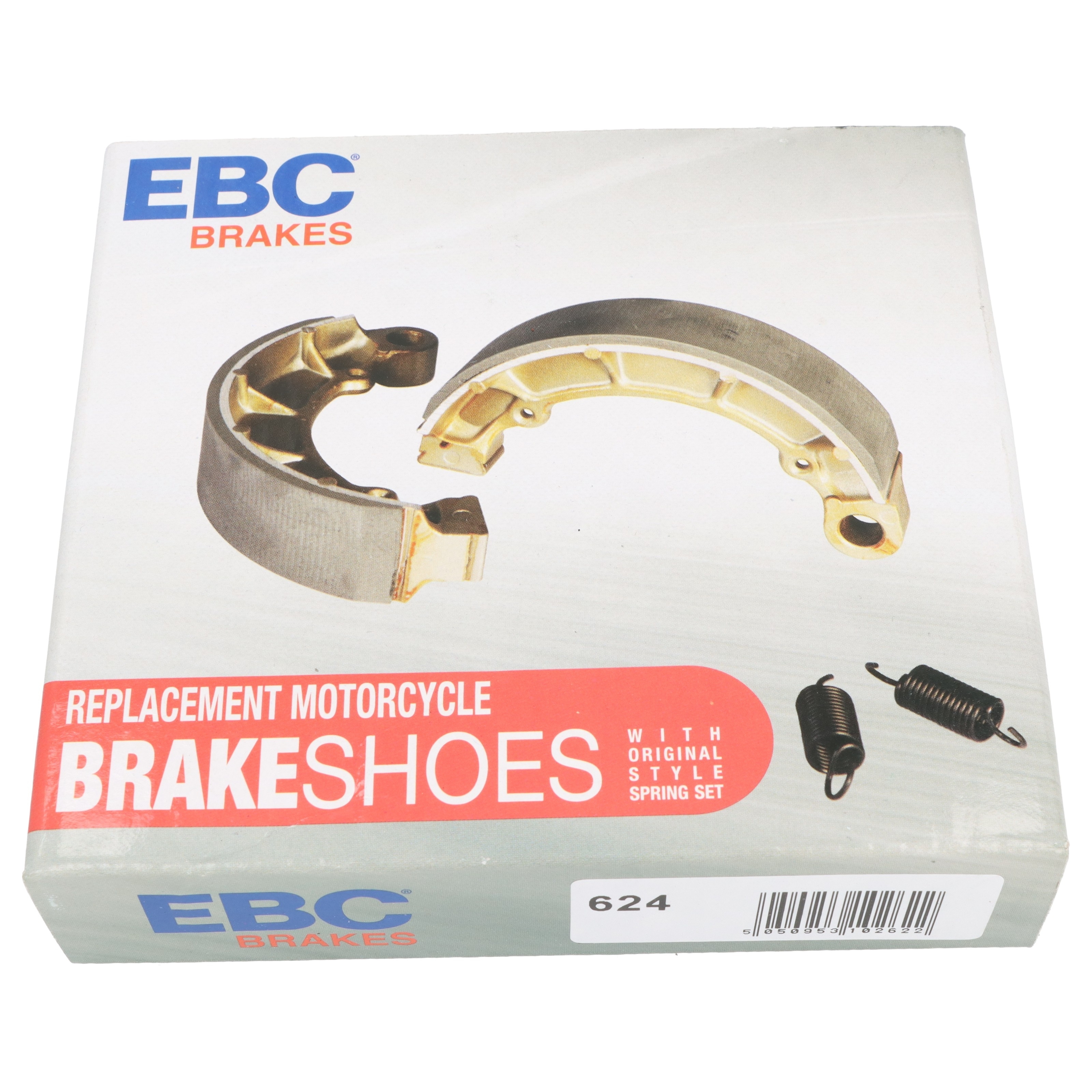 EBC Bremsbacken mit Federn S624 120x25mm für Atala/Rizzato Italjet Derbi 50ccm