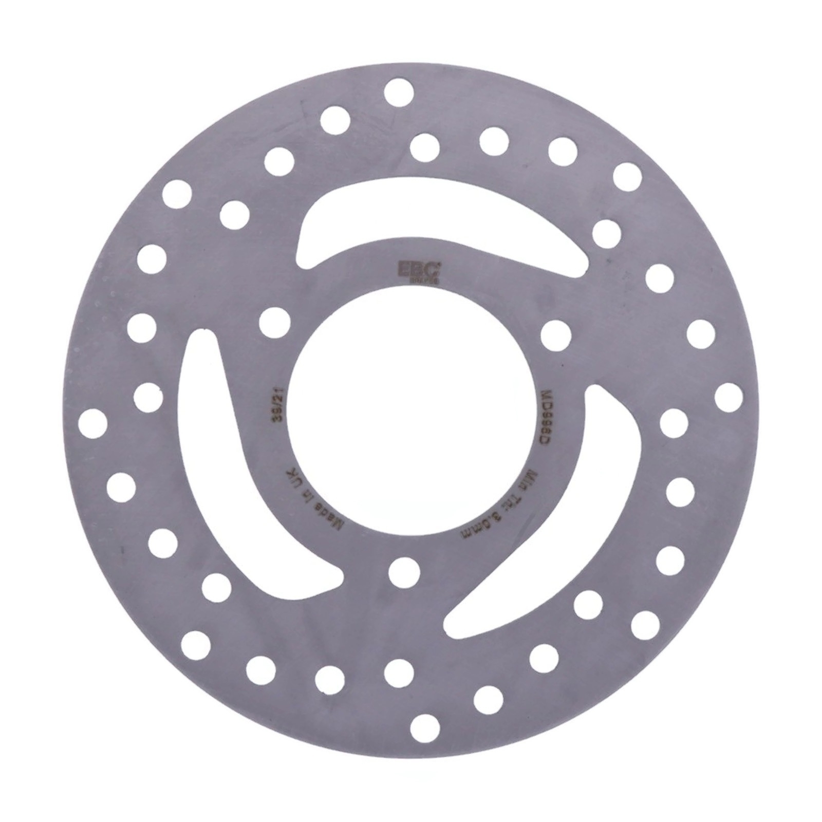 EBC Bremsscheibe MD996D Hinten für Aprilia Atlantic 250 ie 06-08