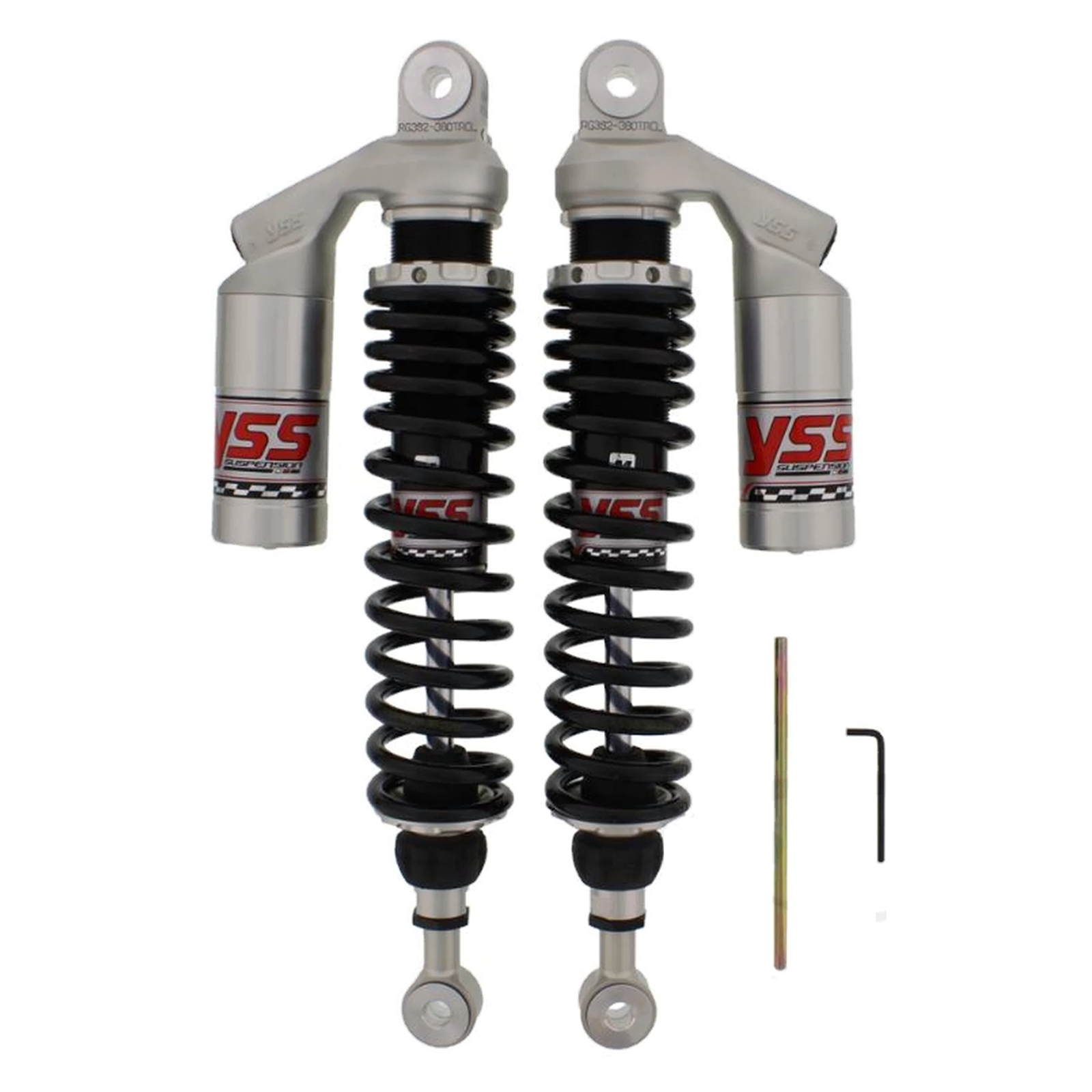 YSS RG362-380TRCL-08-888 Stoßdämpfer Federbeine hinten für Ducati GT1000 C103AA Sport 1000 Sportclassic 2006 - 2010