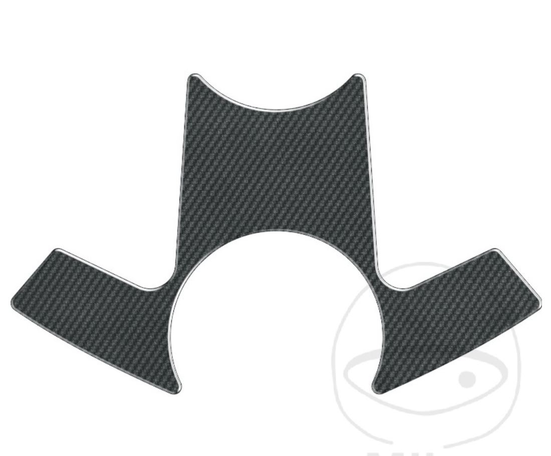 Gabelbrückenaufkleber Carbon für Kawasaki Ninja 250 R  Kawasaki Ninja 300 A B EX