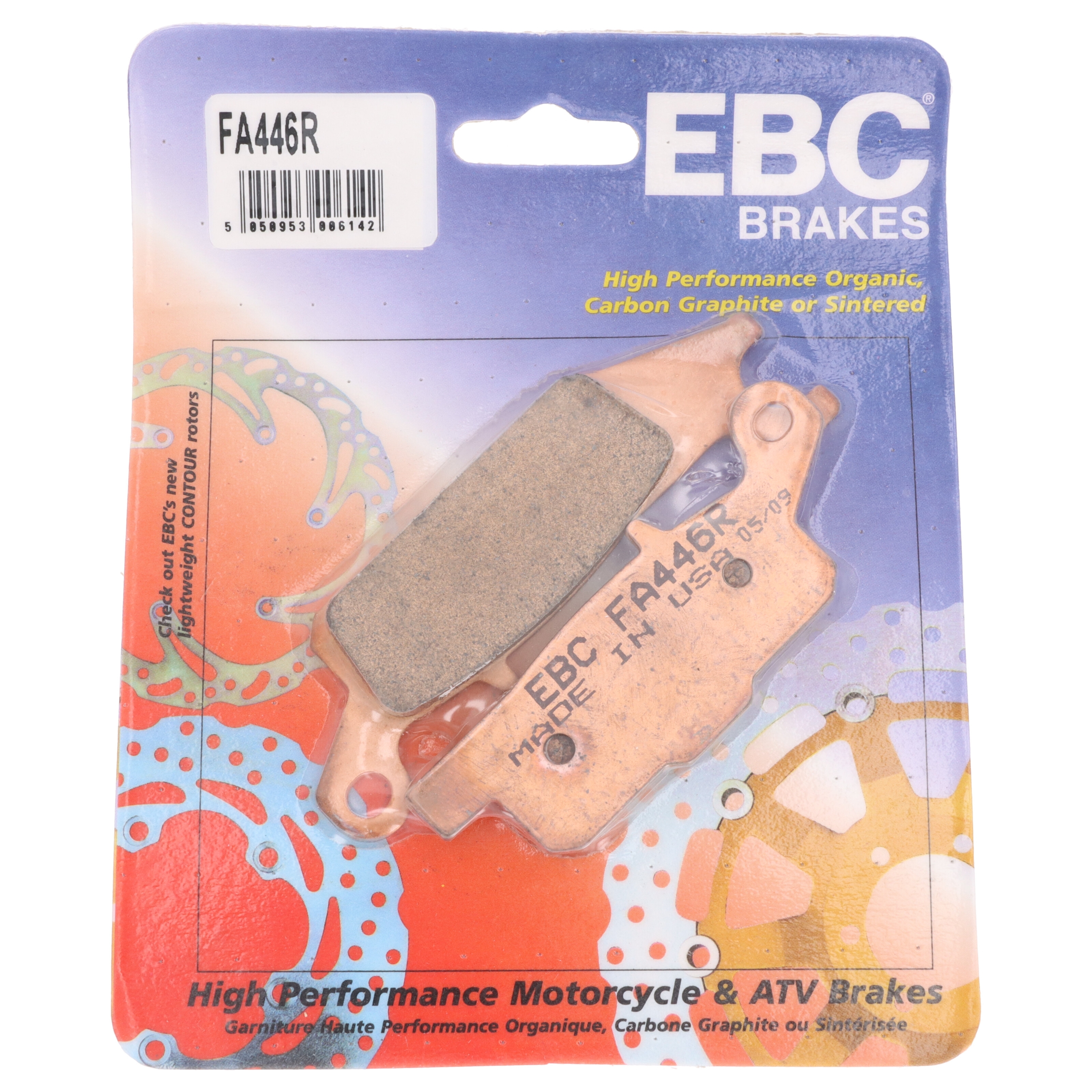 EBC Bremsbeläge FA446R für Yamaha YFM 700 550 FWAD FWA