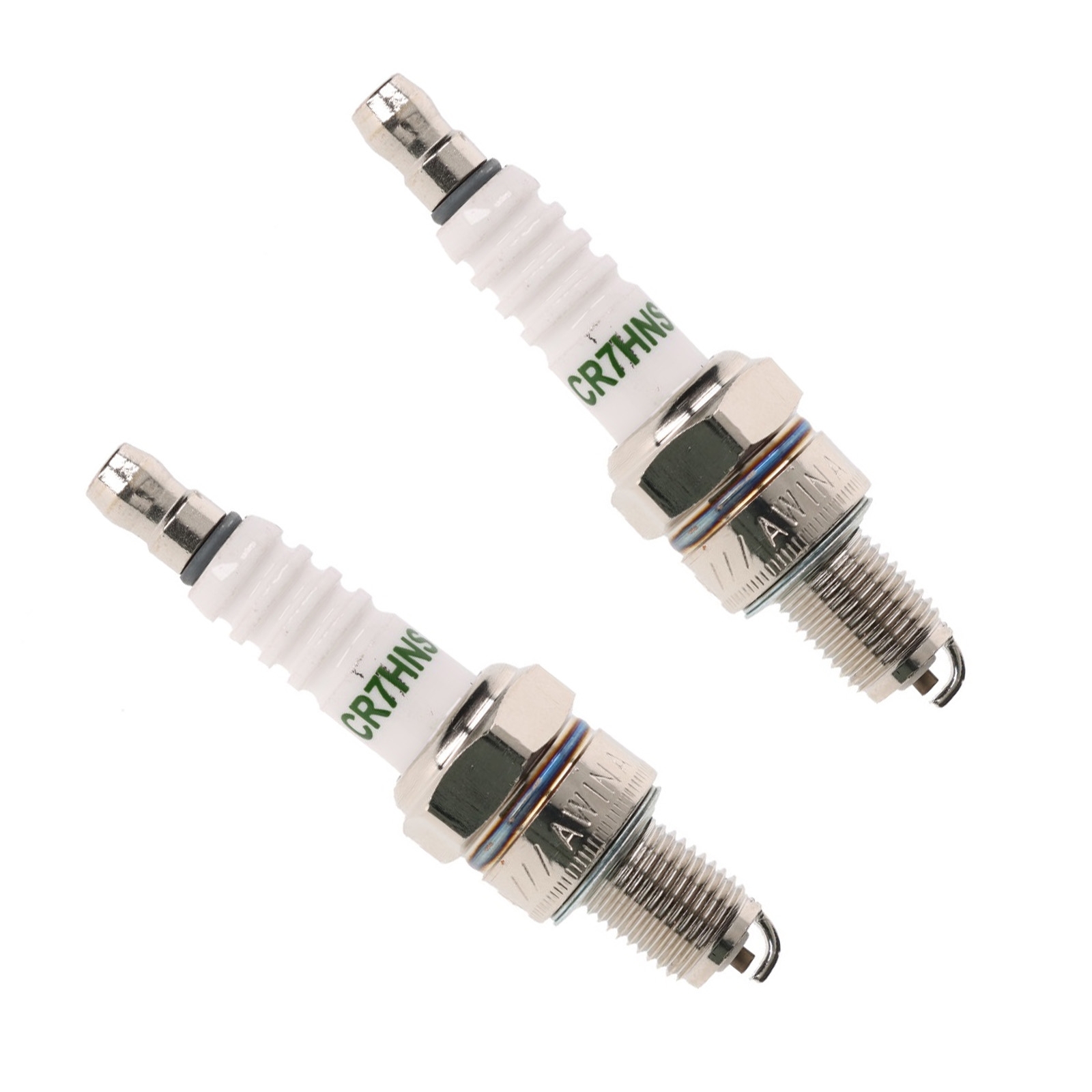 2x Zündkerze CR7HSA für 50/125/150ccm 4Takt Motorroller GY6 QMB QMA Motor