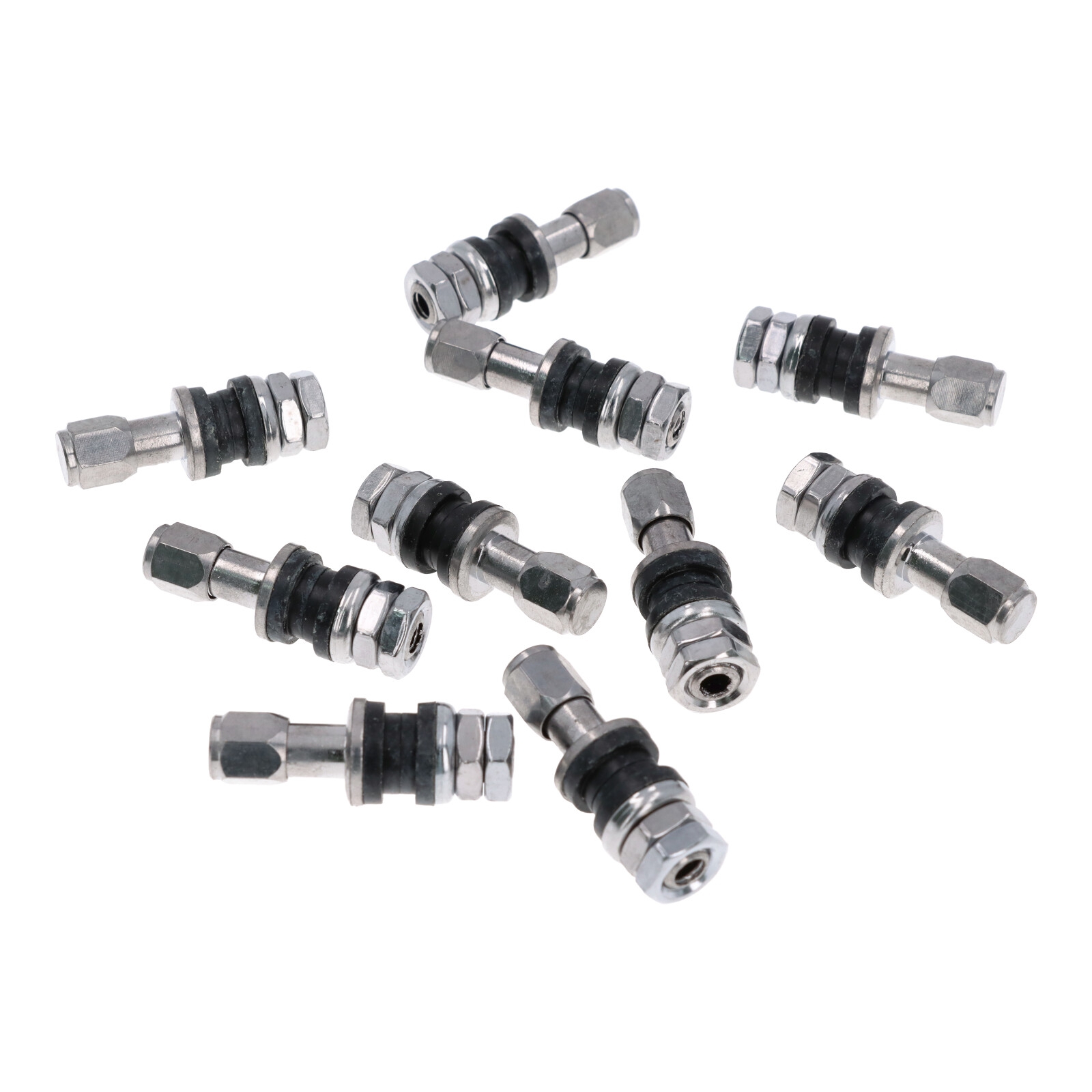 10x Schraubventil Rollerventil 41mm gerade für Moped Roller ATV Quad Mofa Reifen