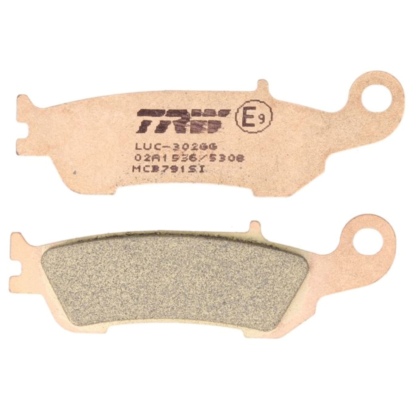 TRW MCB791SI Sintermetall Bremsbeläge vorne für Yamaha WR450 F WR250 F YZ125 YZ250 2T