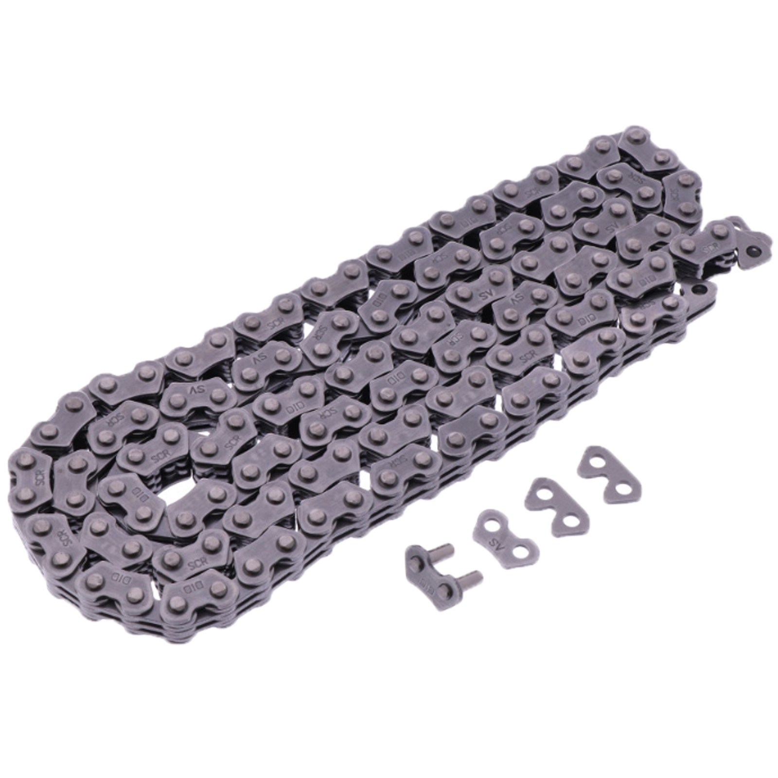 DID SCR0409 SV/120 Steuerkette für Yamaha WRF YZF 400 426 Honda CB 125 Neo Sports offen + Schloss