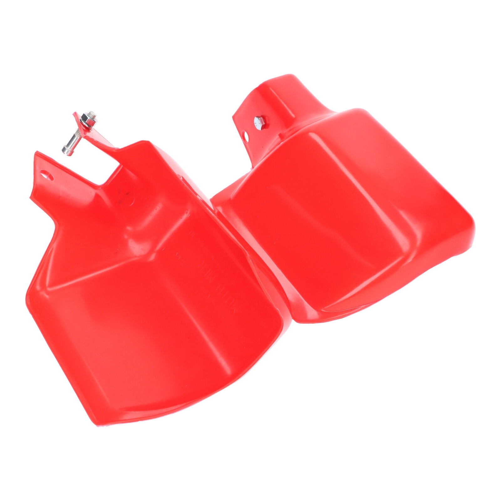 Handschützer Protektoren rot für MZ ETZ 150 250 251 Windschutz Handschutz Satz