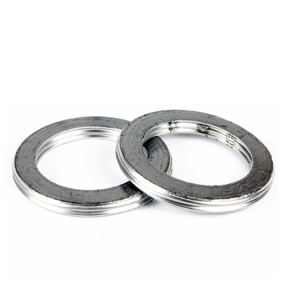 2x Krümmerdichtung 37x53.5x5.3 mm Yamaha RD250LC 1981-83 RD350LC 1980-83