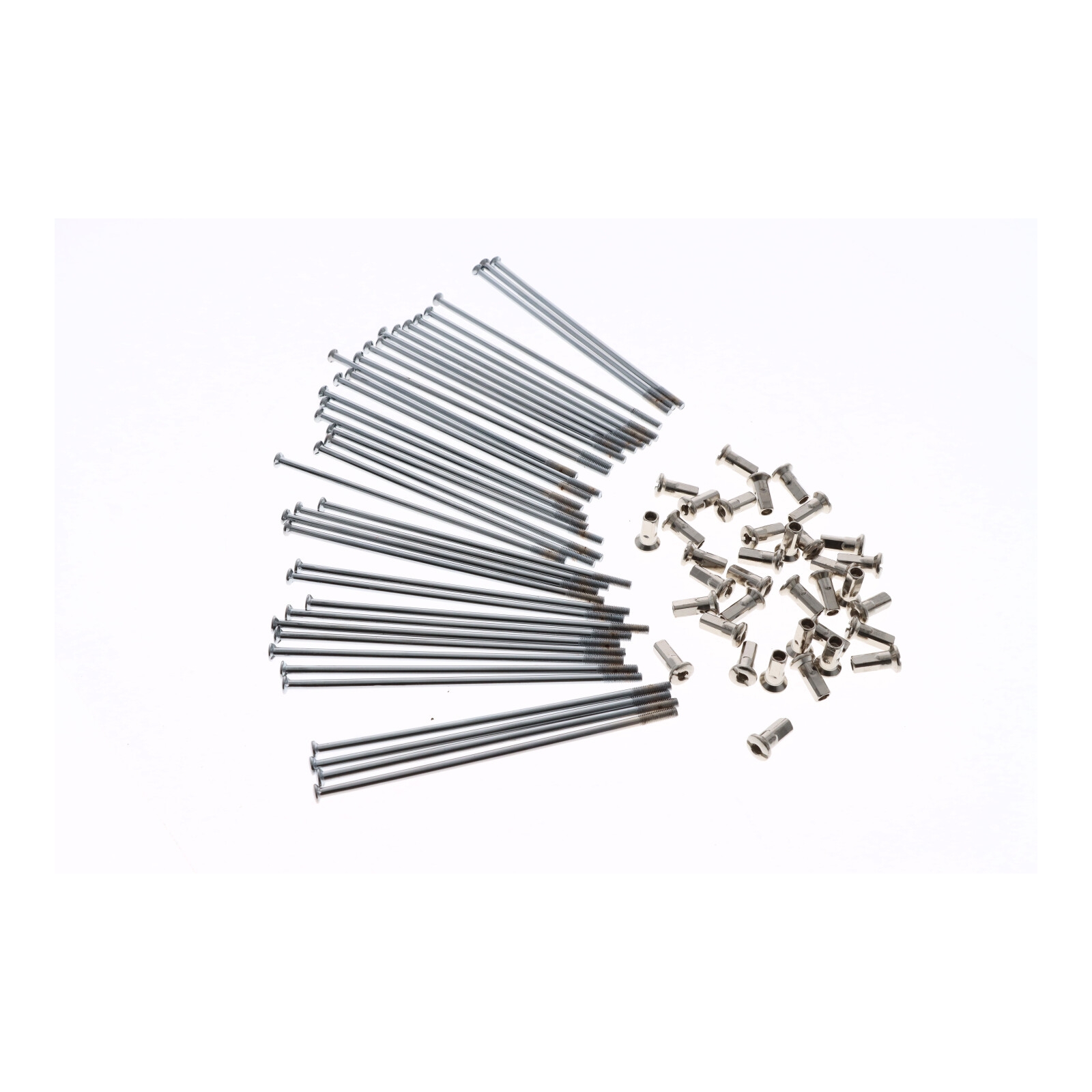 36x Speichen 121mm 3.2mm Speichensatz Nippel verchromt für MZ ETZ 125 150 251 ES TS