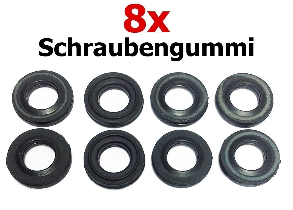 8x Ventildeckel Schraubengummis Schrauben Gummi für Kawasaki ZZR 600 D NEU