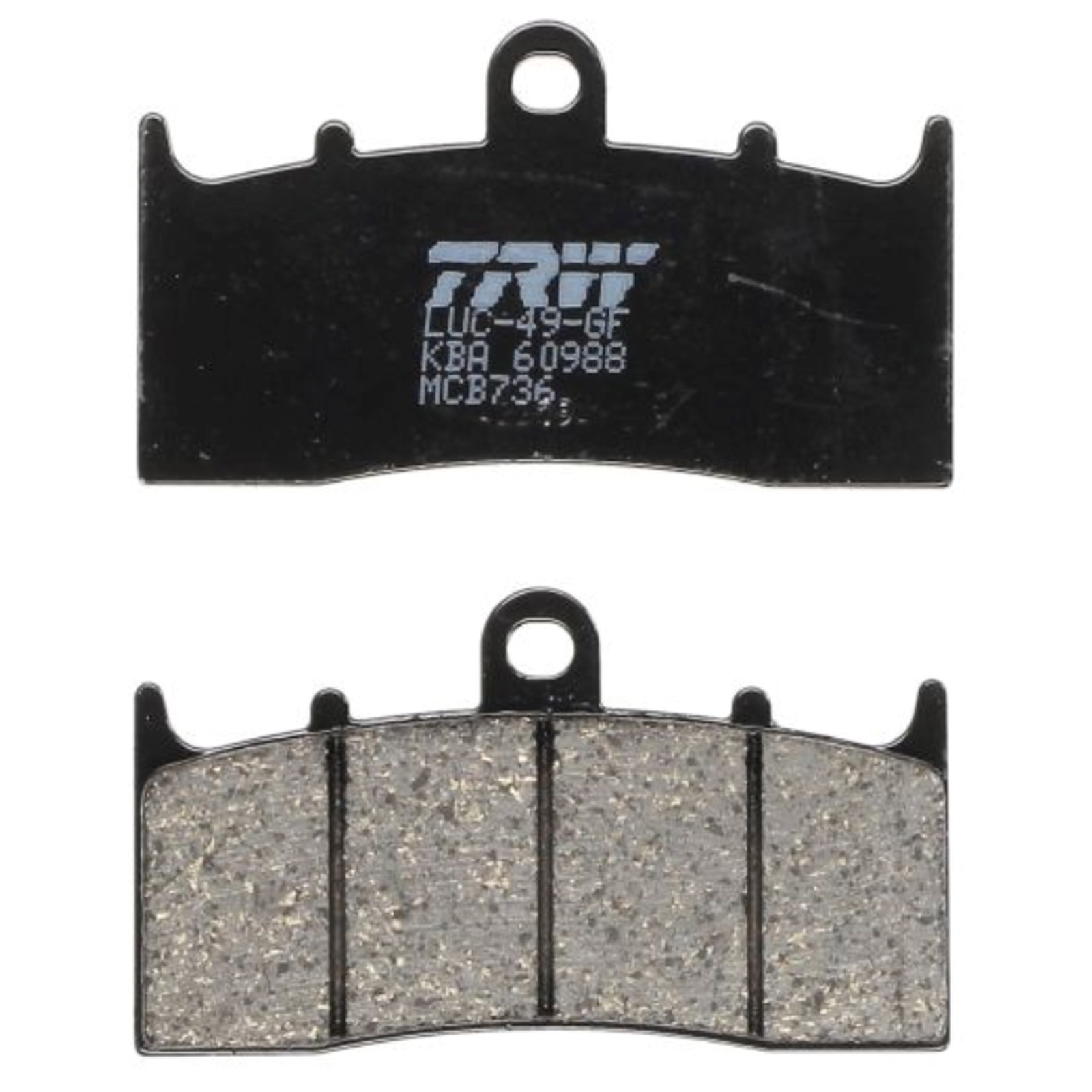 TRW MCB736 Bremsbeläge vorne für BMW R1100 R1150 R1200 K1200 K1300 K1600 Kawasaki ZRX400