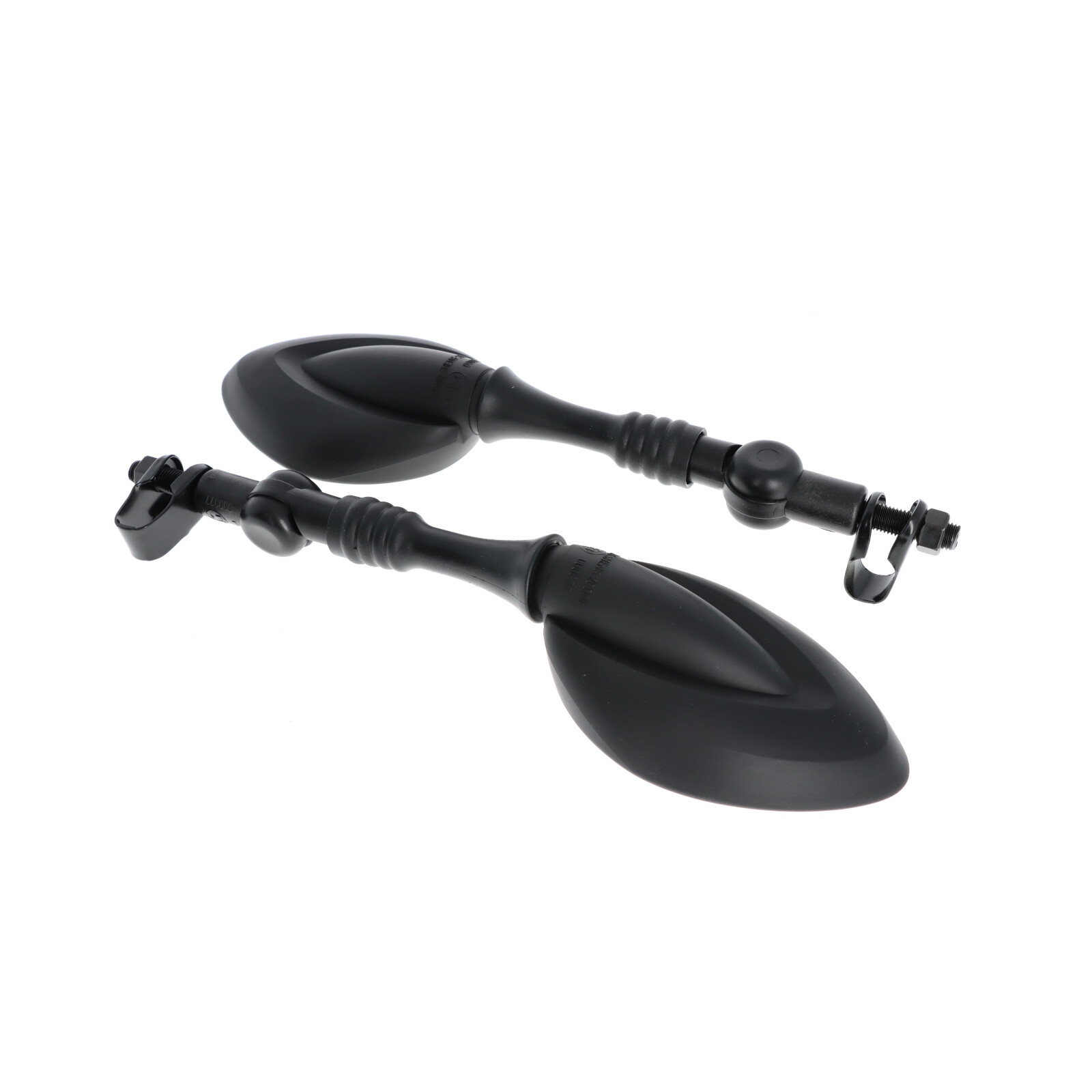 Spiegelpaar für KTM Enduro Suzuki RM Husqvarna ATV Quad Cross schwarz E-geprüft