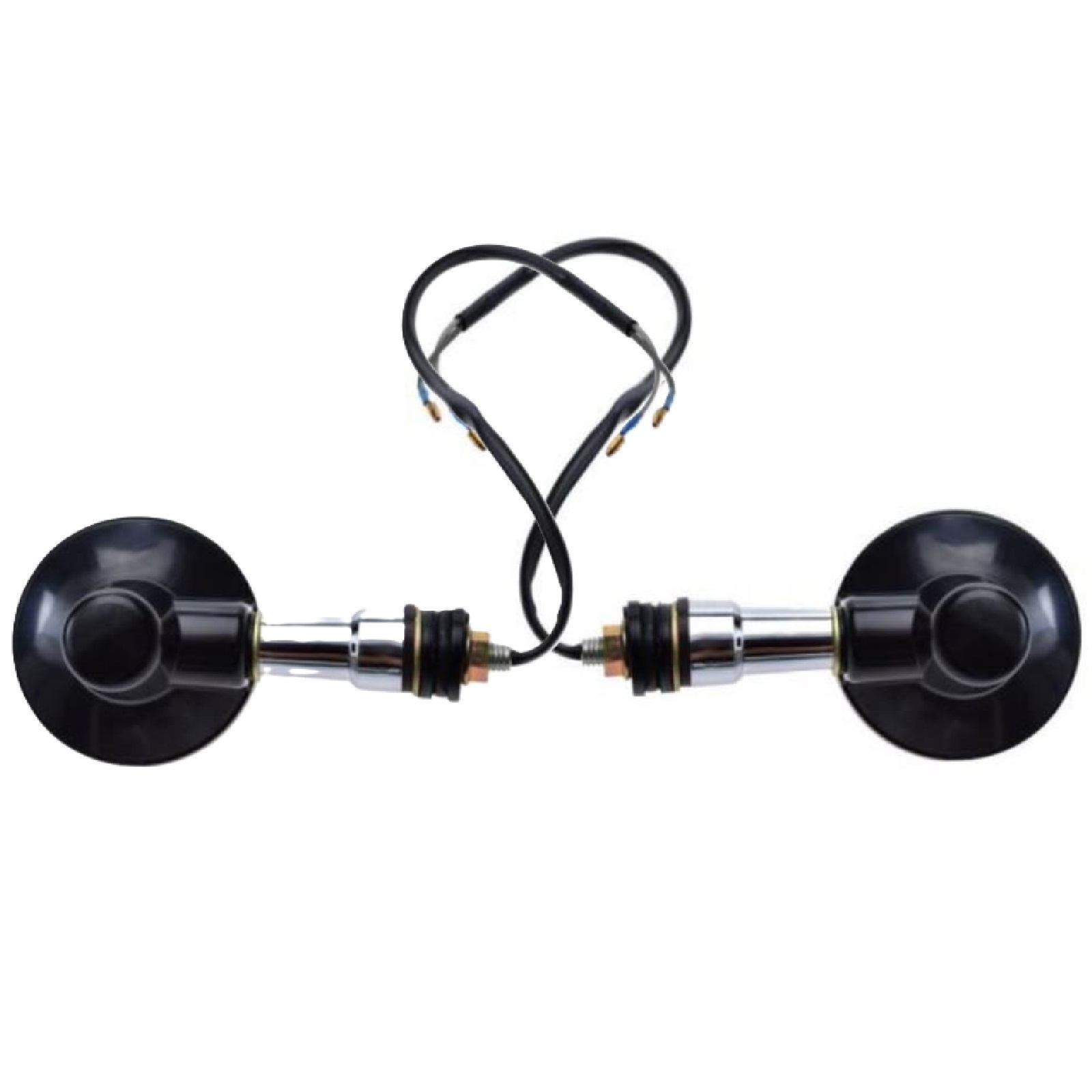 Blinkerleuchten Paar für vorne aus Kunststoff in schwarz für viele Fahrzeuge