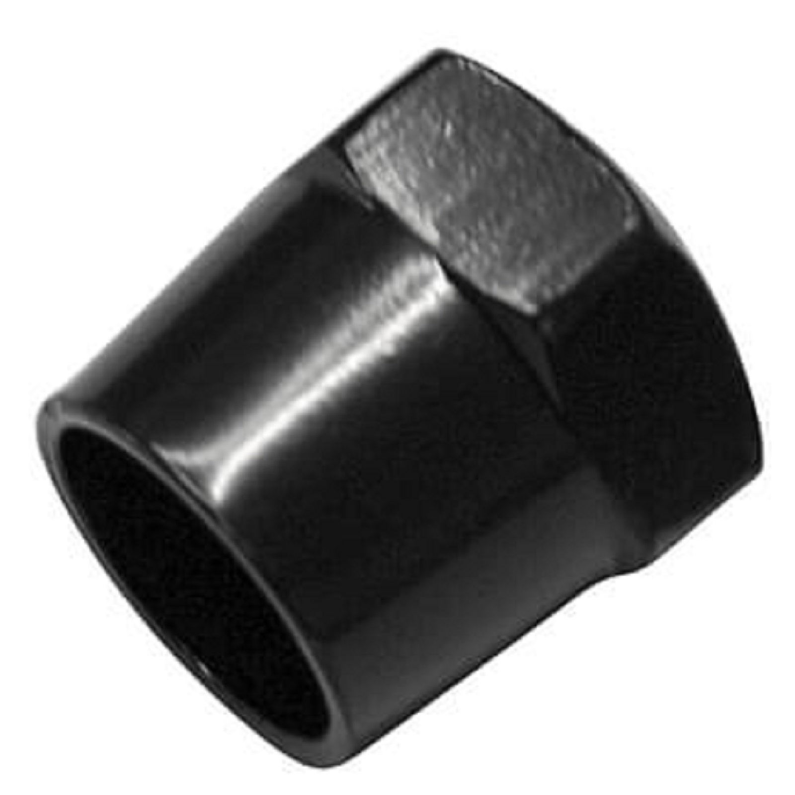Spiegelmutter 17 mm M10 x 1 25 RH für Spiegelarme mit 12 mm Durchmesser