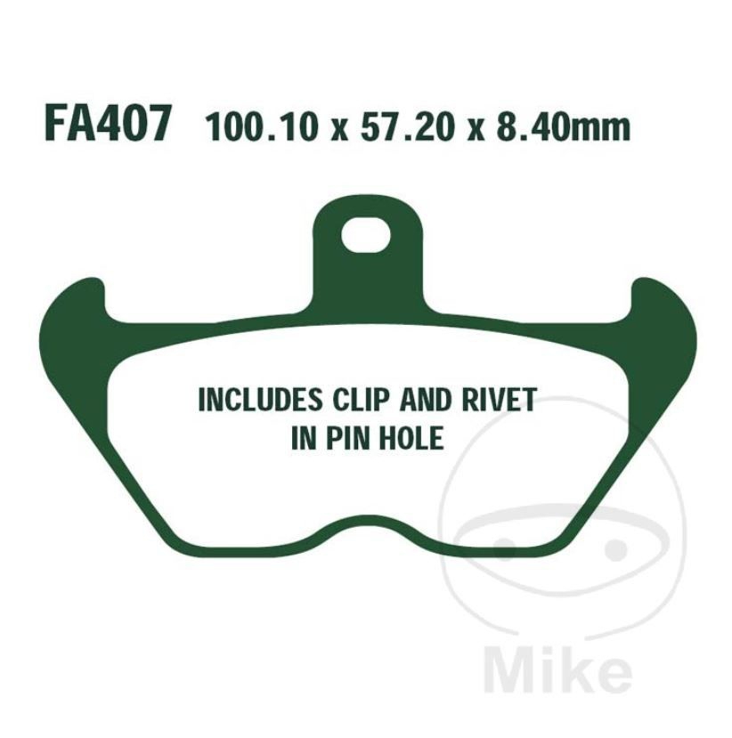 Bremsbeläge vorne + hinten komplett für BMW R 1100 R 850 R 1200 R 1150 EBC Satz