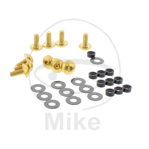 Pro Bolt Linsenschrauben-Satz M5 x 0.8mm 12mm gelb