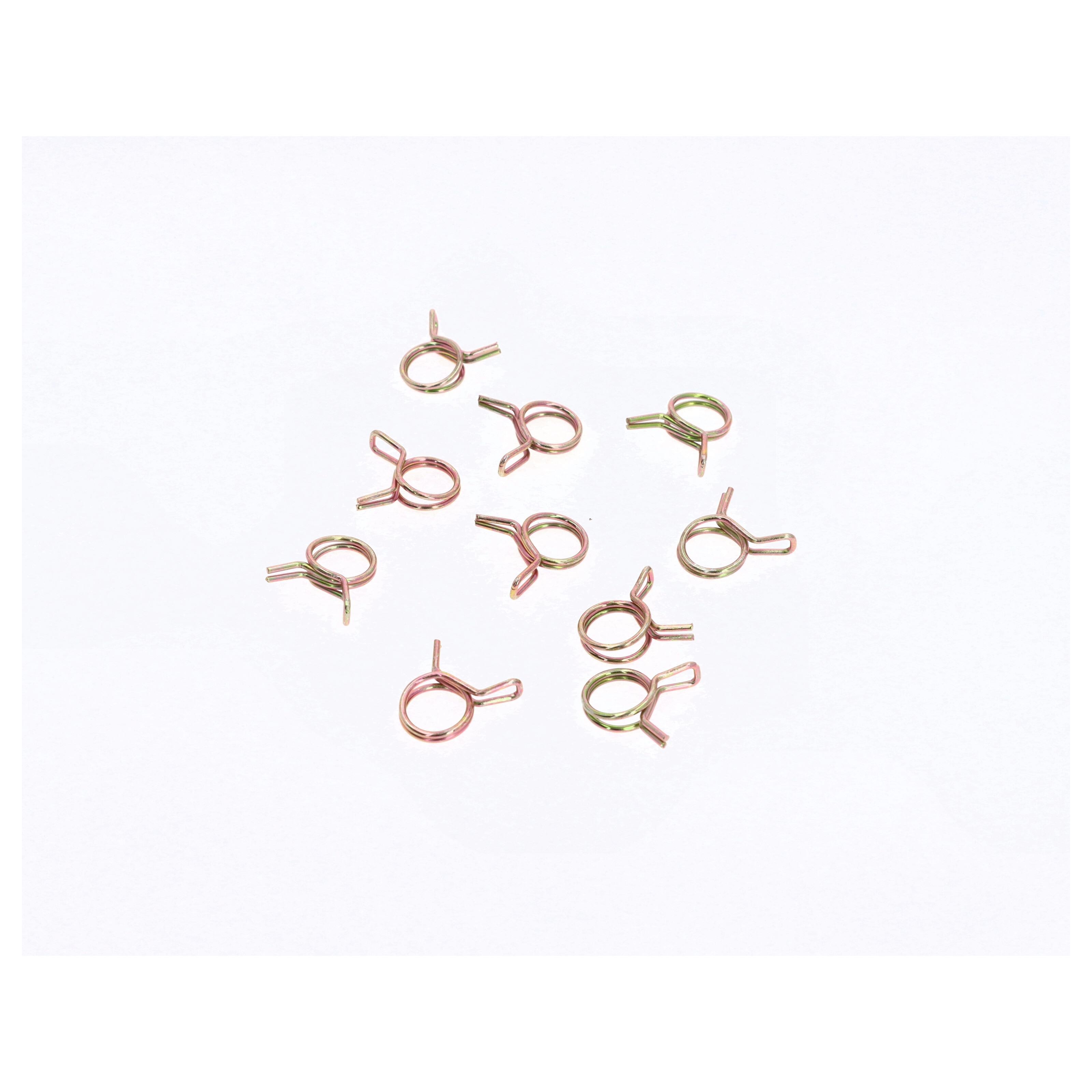 10x Universelle Klemmen Schlauchklemmen für Benzinschlauch / Kraftstoffschlauch 10x1mm