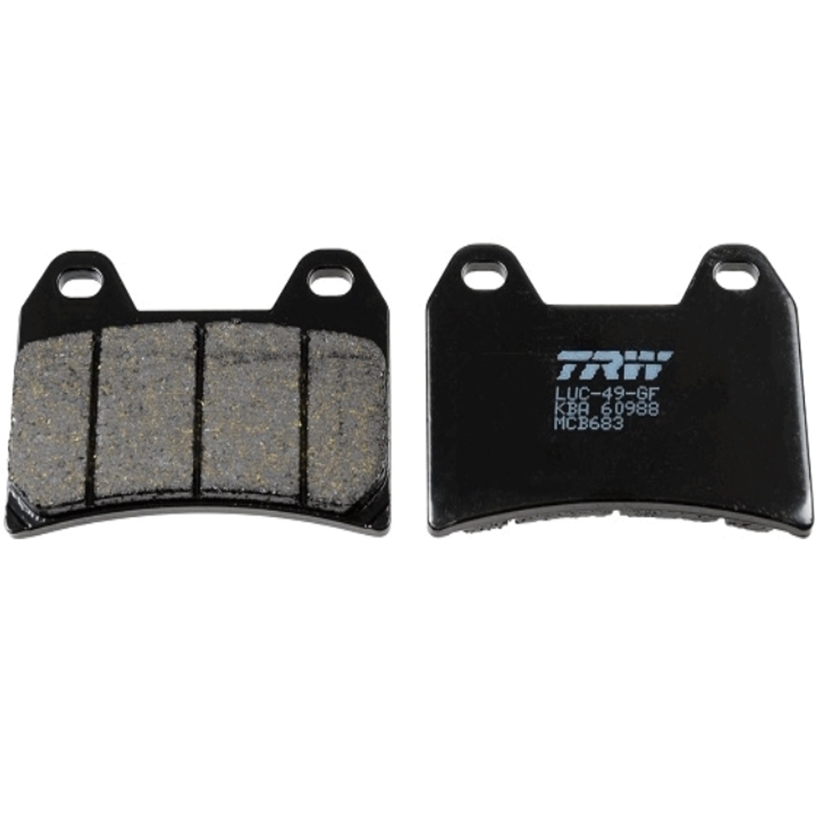 TRW MCB683 Bremsbeläge vorne für BMW F800 R1200 G650 Aprilia Benelli Ducati KTM MV Augusta