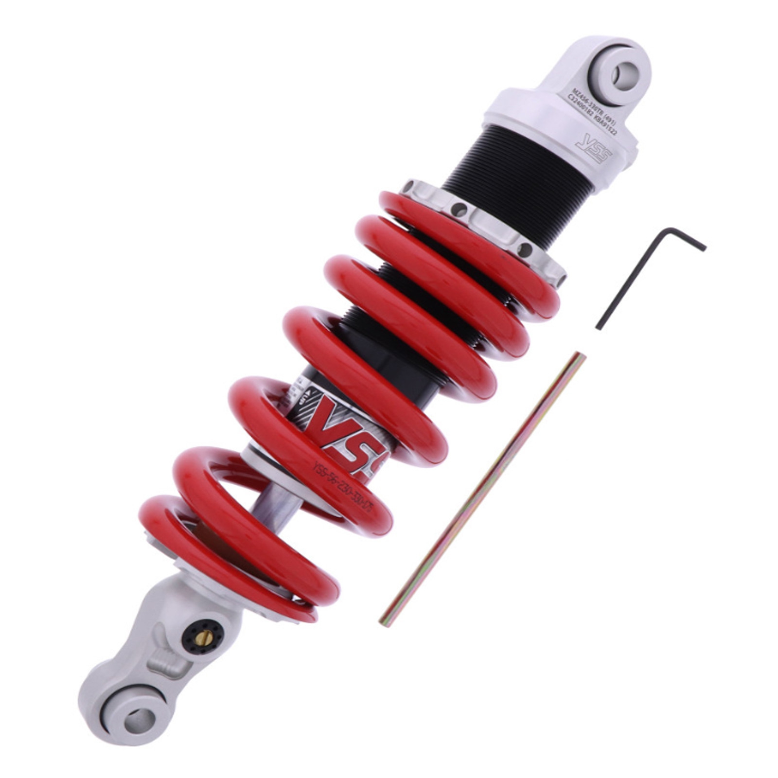 YSS MZ456-330TR-71-85 Stoßdämpfer Federbein Mono hinten für Benelli TRK 502 500 ABS 2017 - 2019