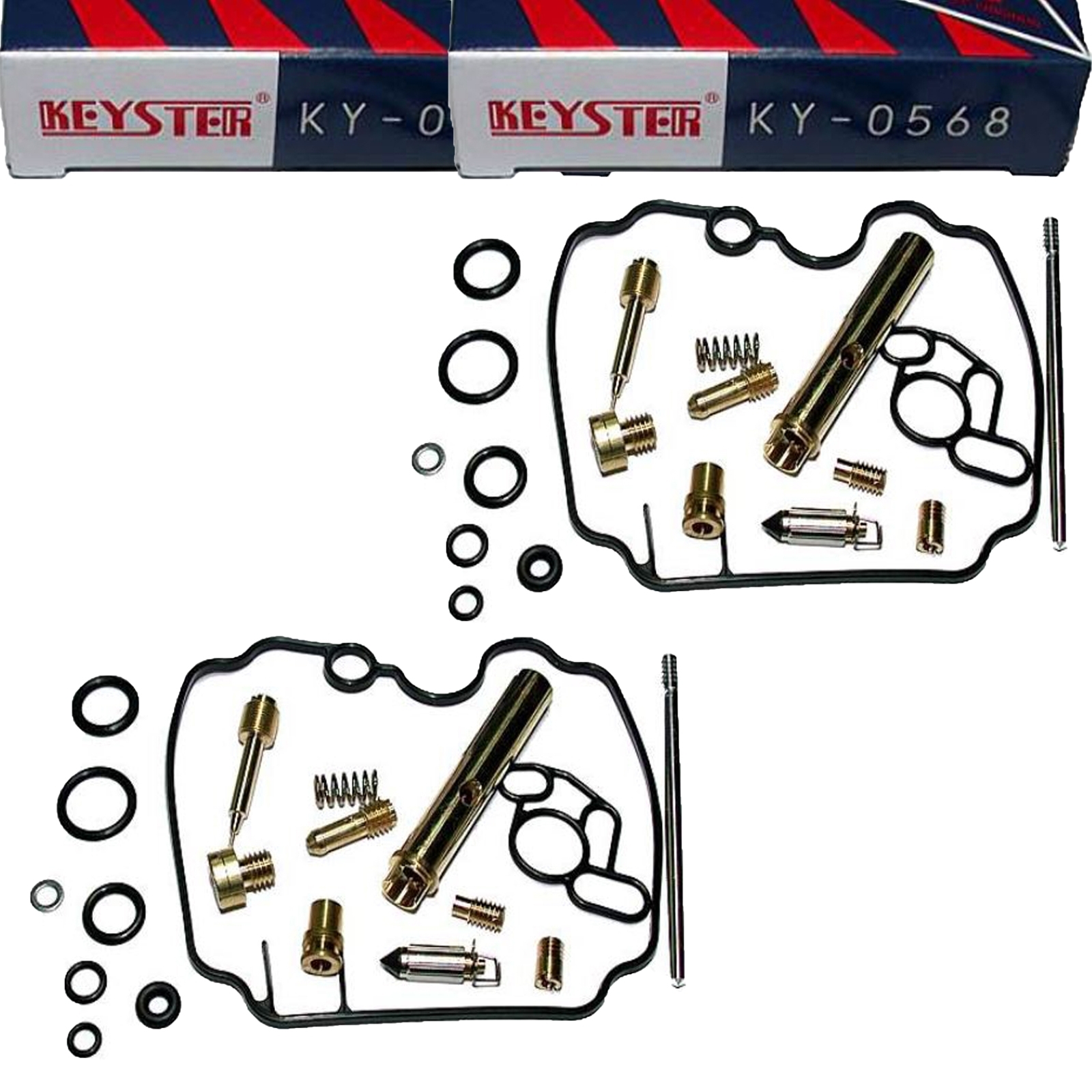 2x Keyster Vergaser Reparatursatz für Yamaha XTZ750 Super Tenere 1989-1997 3LD 3WM