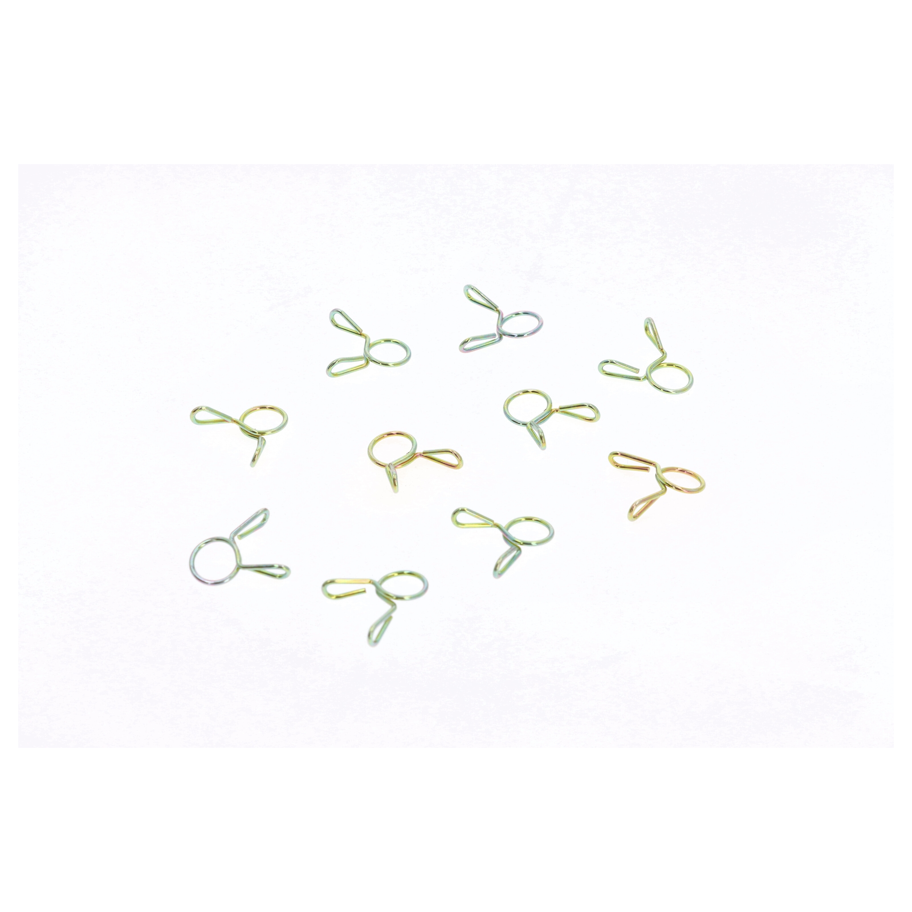 10x Universelle Klemmen Schlauchklemmen für Benzinschlauch / Kraftstoffschlauch 7x1mm