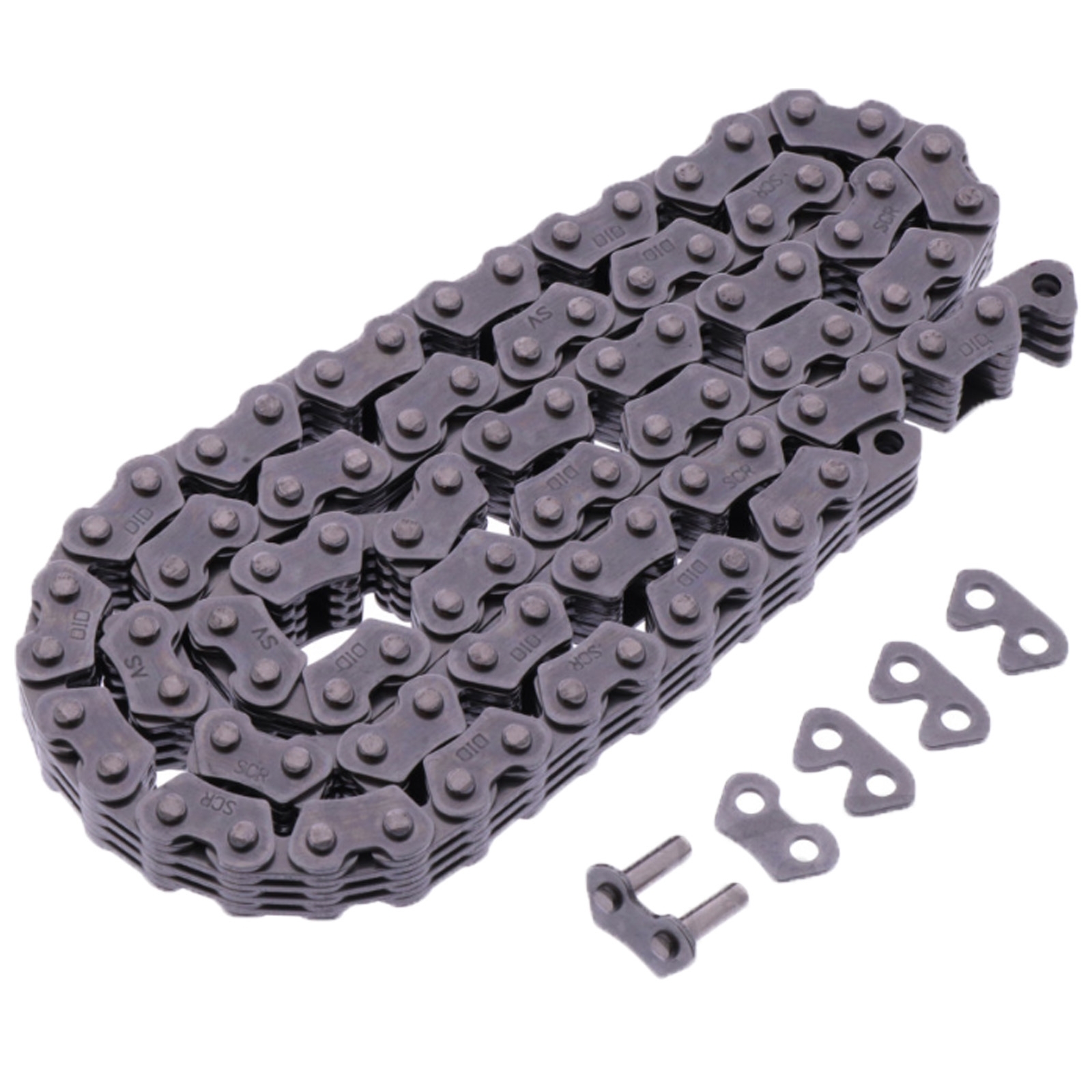 DID SCR0412 SV/088 Steuerkette für KTM Adventure Supermoto 950 990 Super Duke 990 offen + Schloss