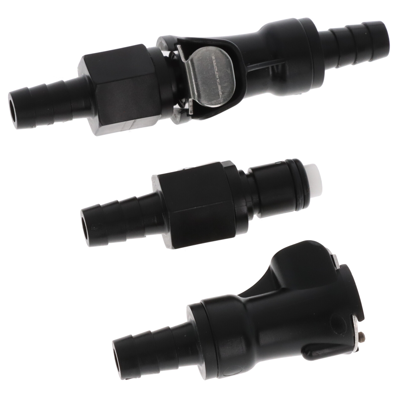 2x Benzinleitung Schnellspanner Kraftstoffleitung Kupplung 8mm Stecker Benzinschlauch Abschaltung