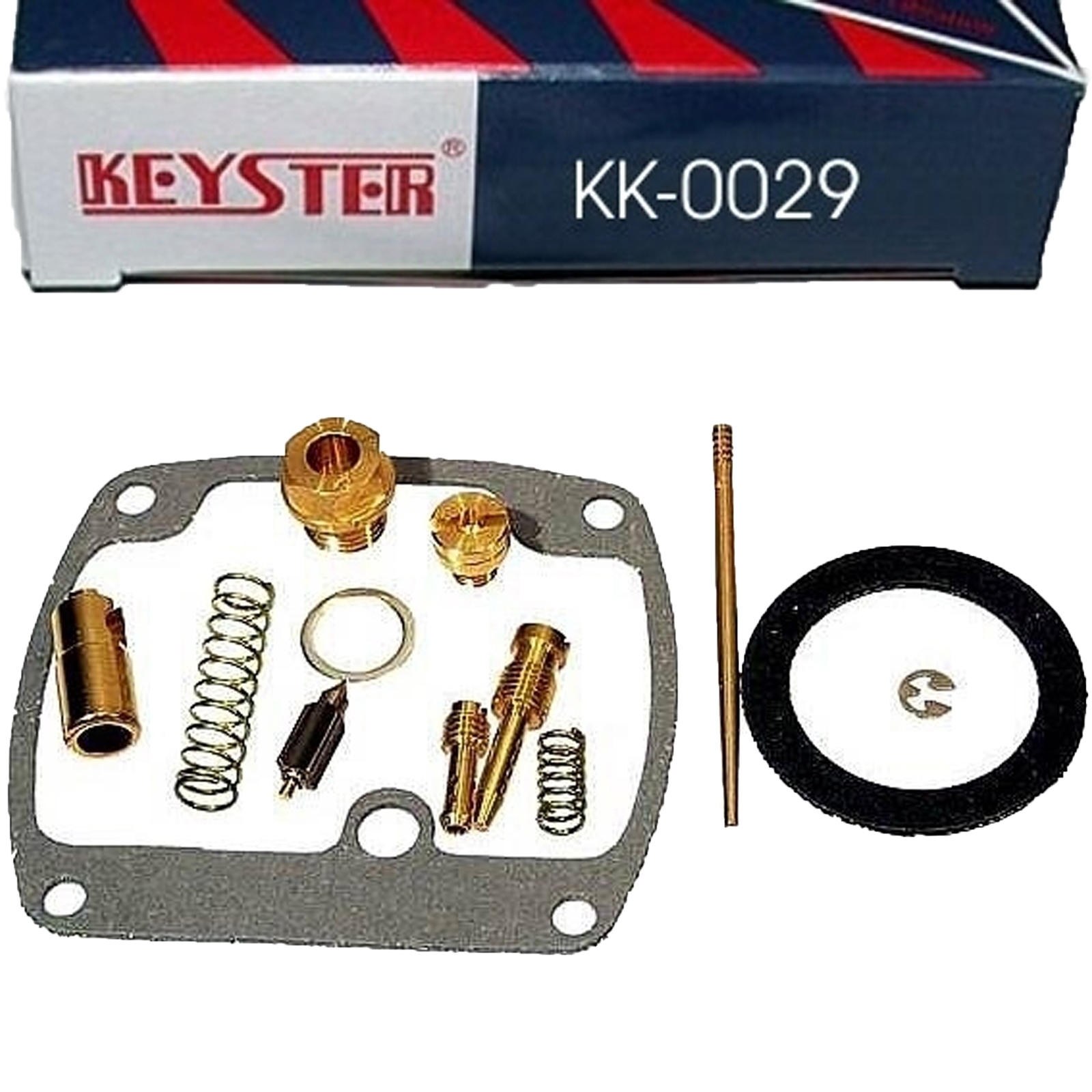 3x Keyster KK-0029 Vergaser Reparatursatz für Kawasaki KH 400 A 1976 - 1978 S3F