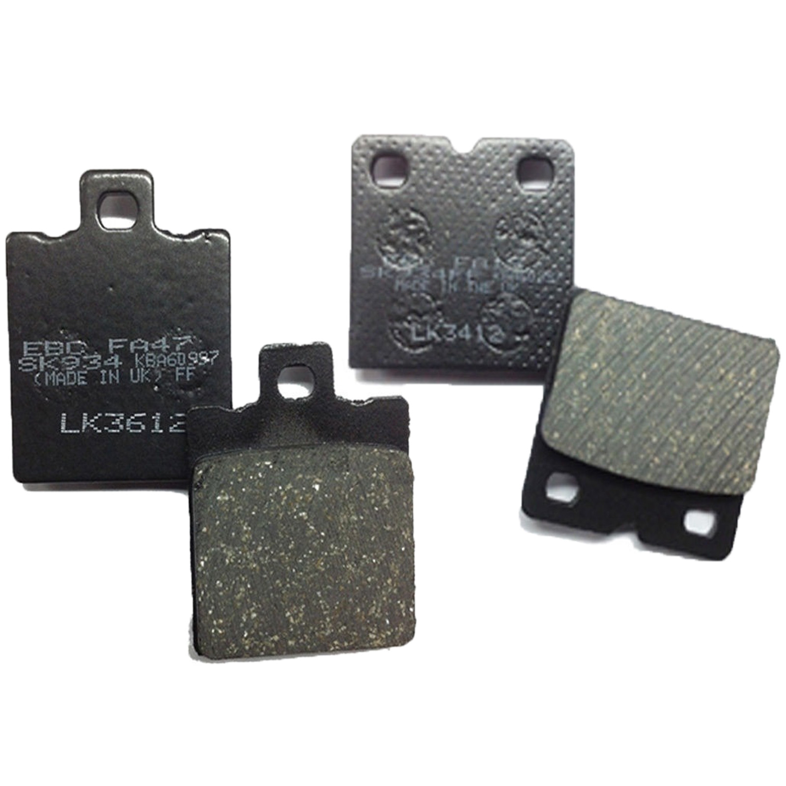 EBC Bremsbelagsatz für Ducati Pantah 600 Paso 750 Benelli 354 vorne+hinten