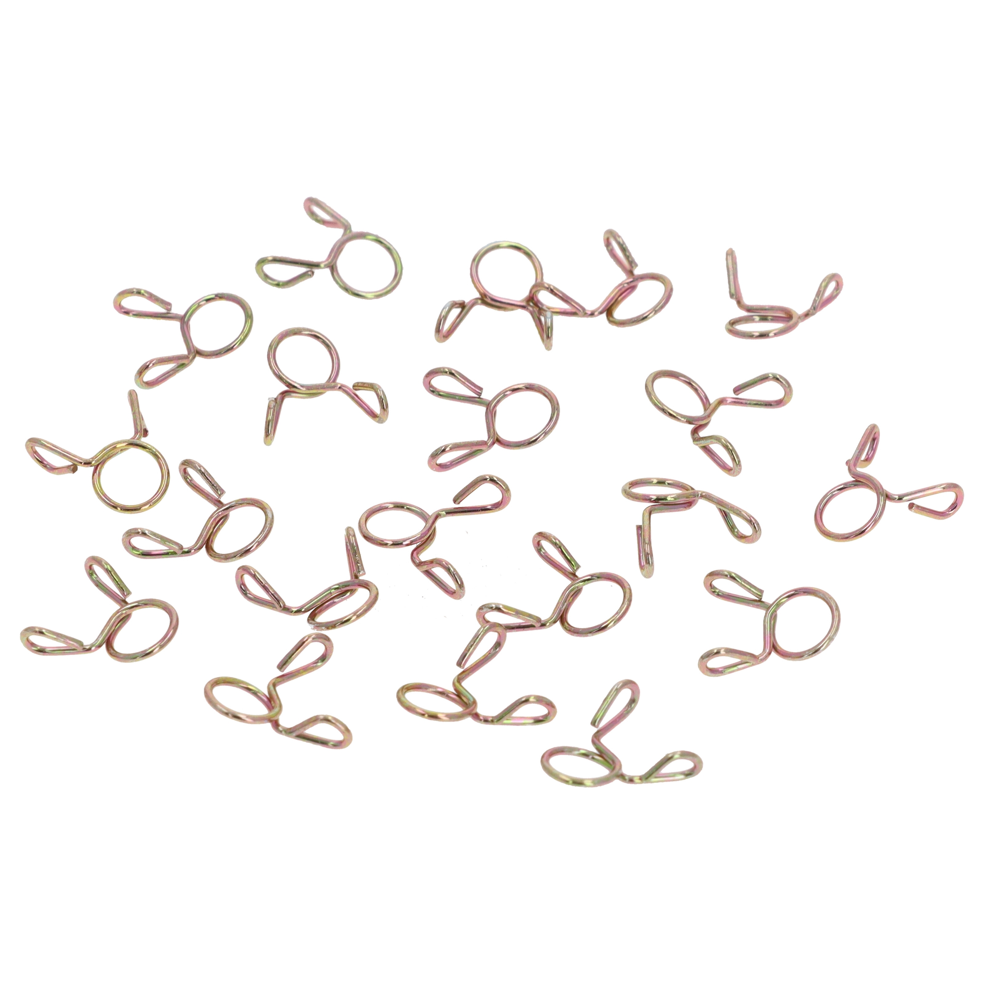 20x Universelle Klemmen Schlauchklemmen für Benzinschlauch / Kraftstoffschlauch 5x1mm