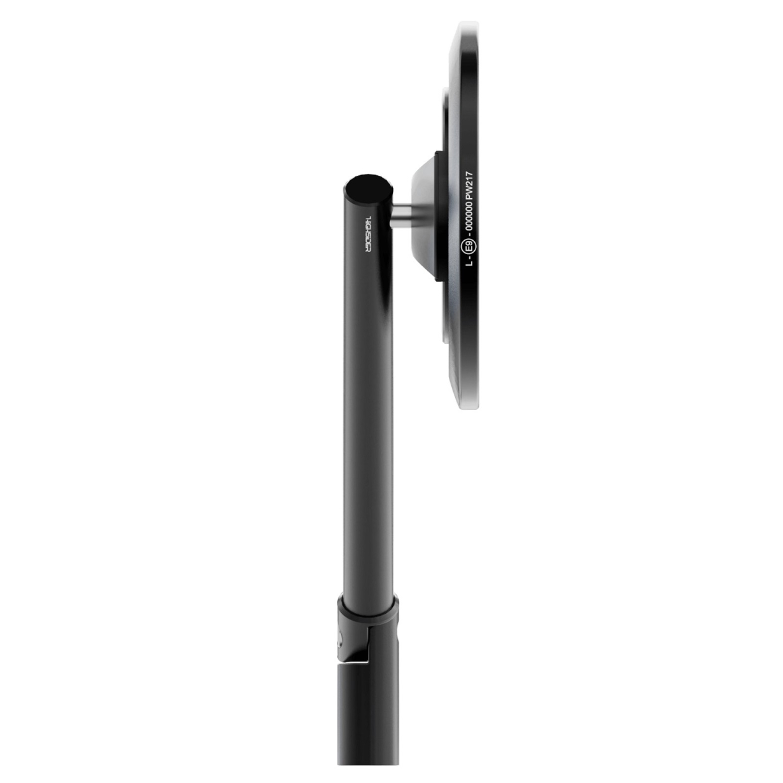 Spiegel passt für viele Fahrzeuge aus Aluminium in schwarz mit M10 Gewinde Beidseitig montierbar