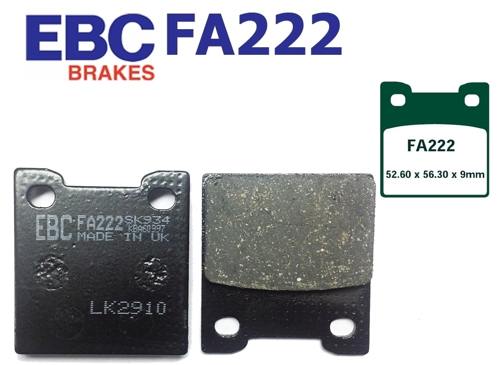 EBC Bremsbeläge FA222 für Suzuki RF 900 R GT73B 1994-1995