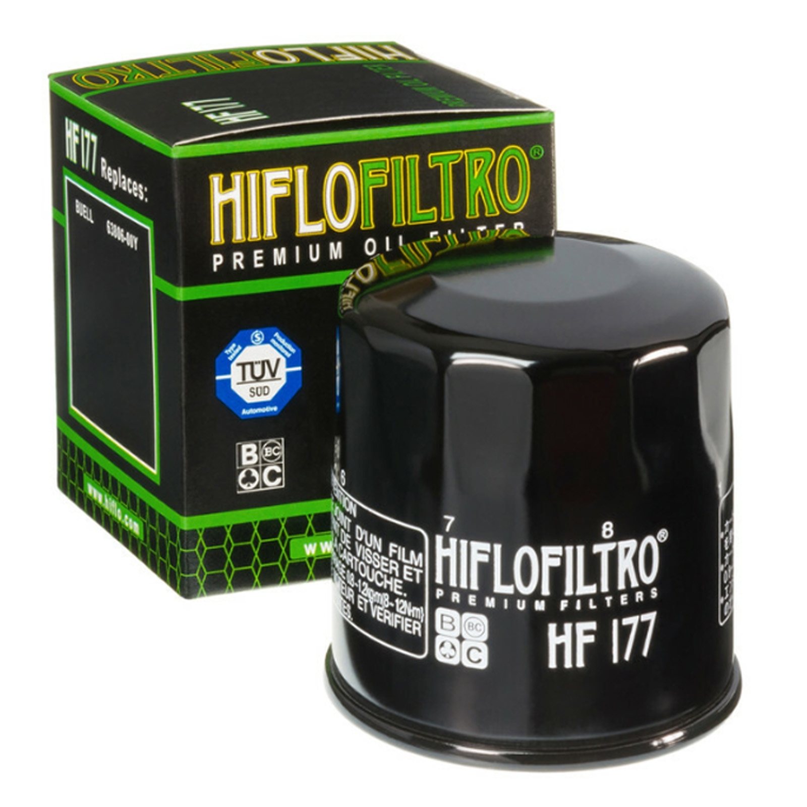 HIFLO HF177 Ölfilter für Buell XB12R 1200 Firebolt XB12S Lightning XB9SX XB9R XB12X