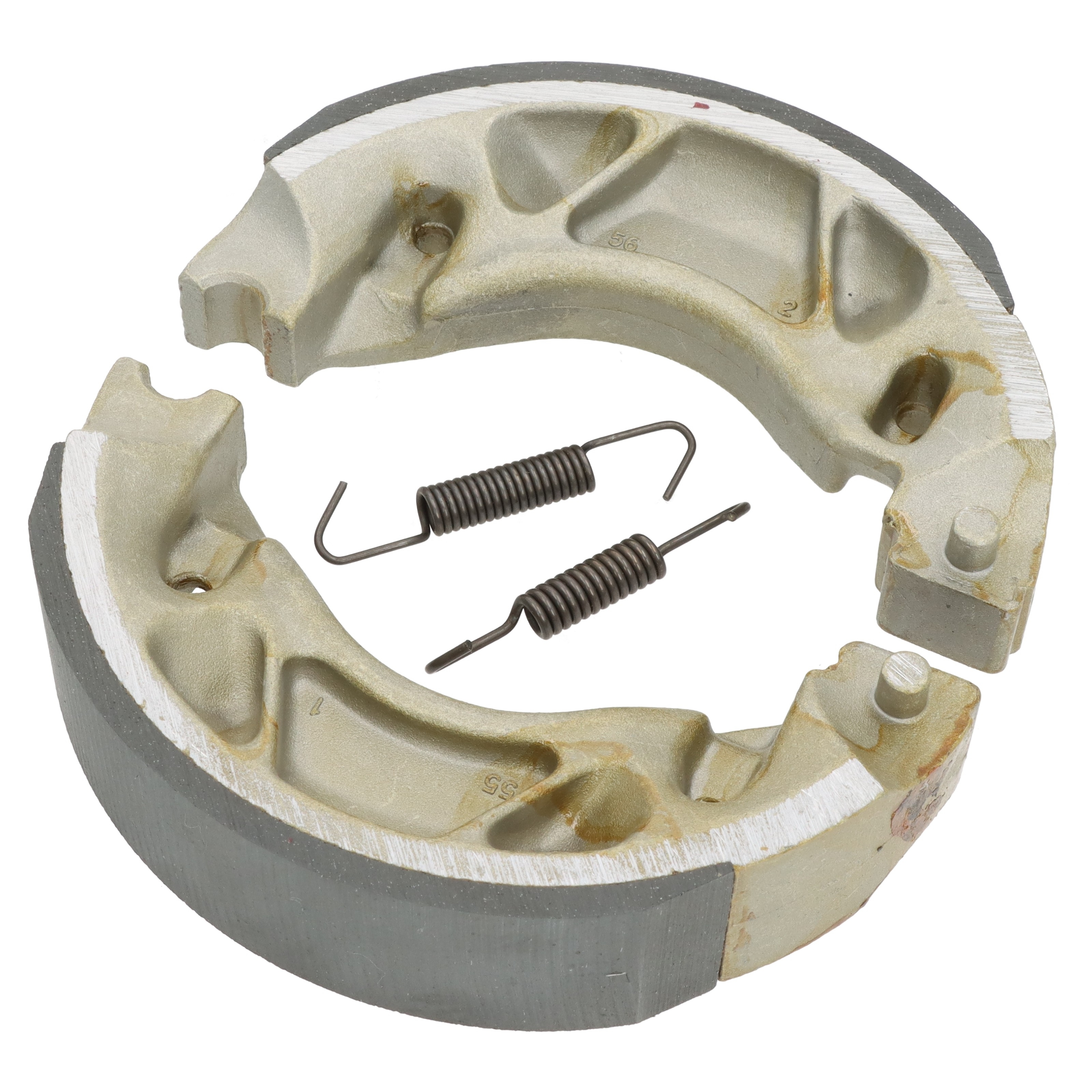 EBC Bremsbacken mit Feder Y535 130x28mm für Yamaha YBR 125 YBR 250