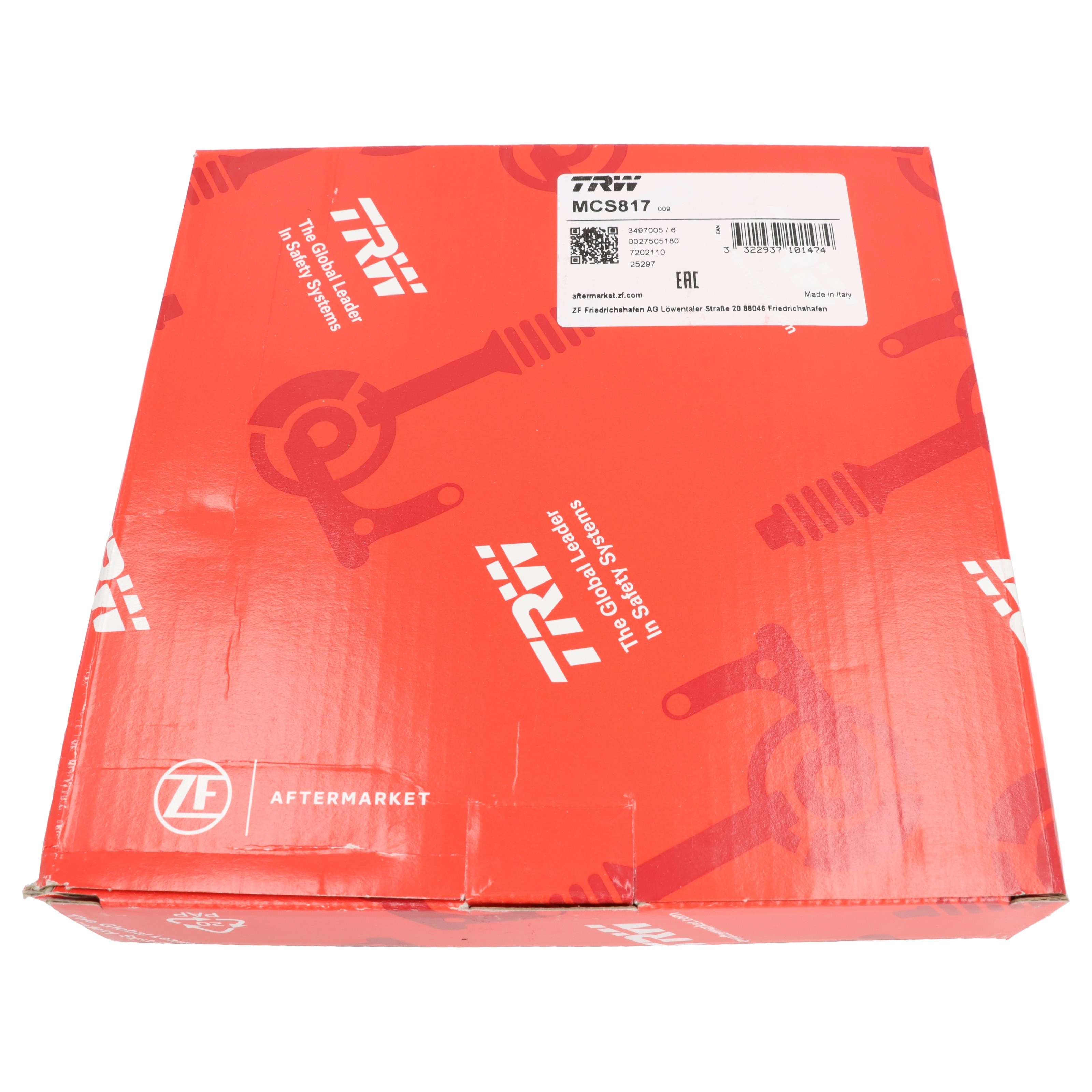 TRW MCS817 Bremsbacken hinten für Honda CB 125 200 CM SYM XS Daelim Daystar mit Federn