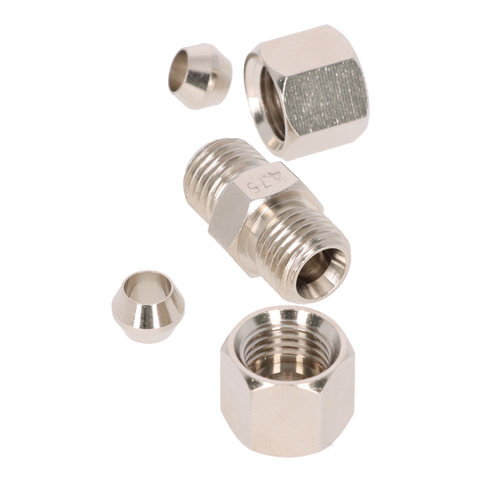 Quickbrake QBSTT4.75 Bremsleitungsverbinder Schnellverbinder 5mm einschraubbar ohne bördeln